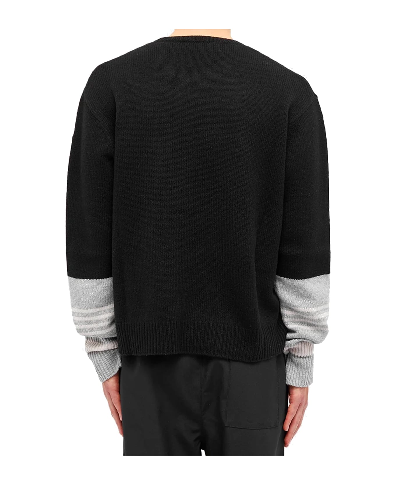 Neil Barrett Wool And Cashmere Sweater - Black