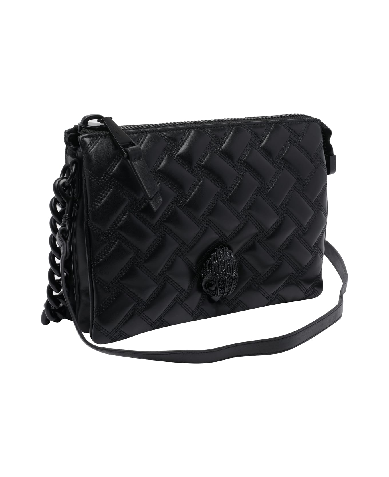 Kurt Geiger Kensington French Pouch Bag - Black