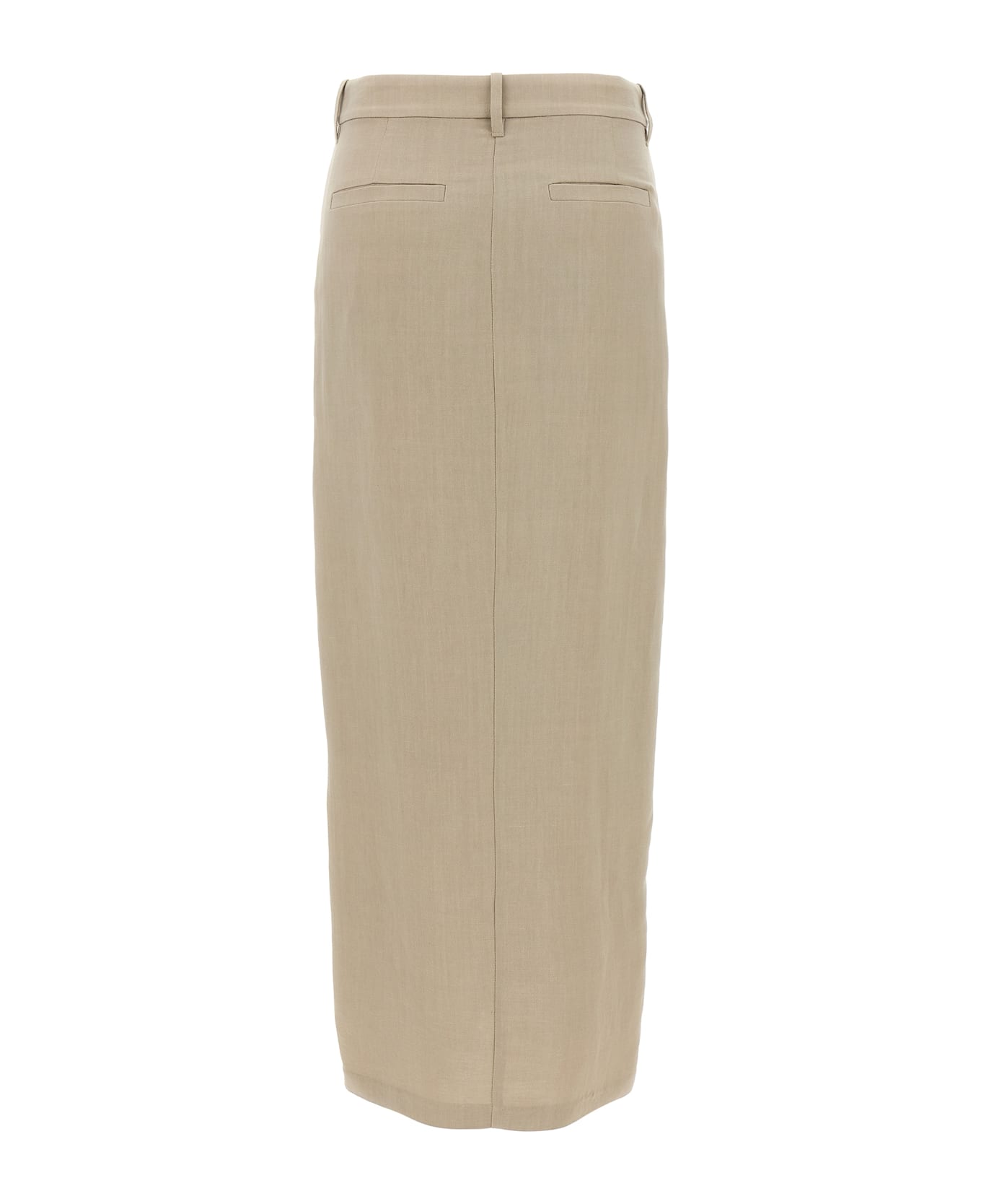 Brunello Cucinelli Wrap Skirt - Beige