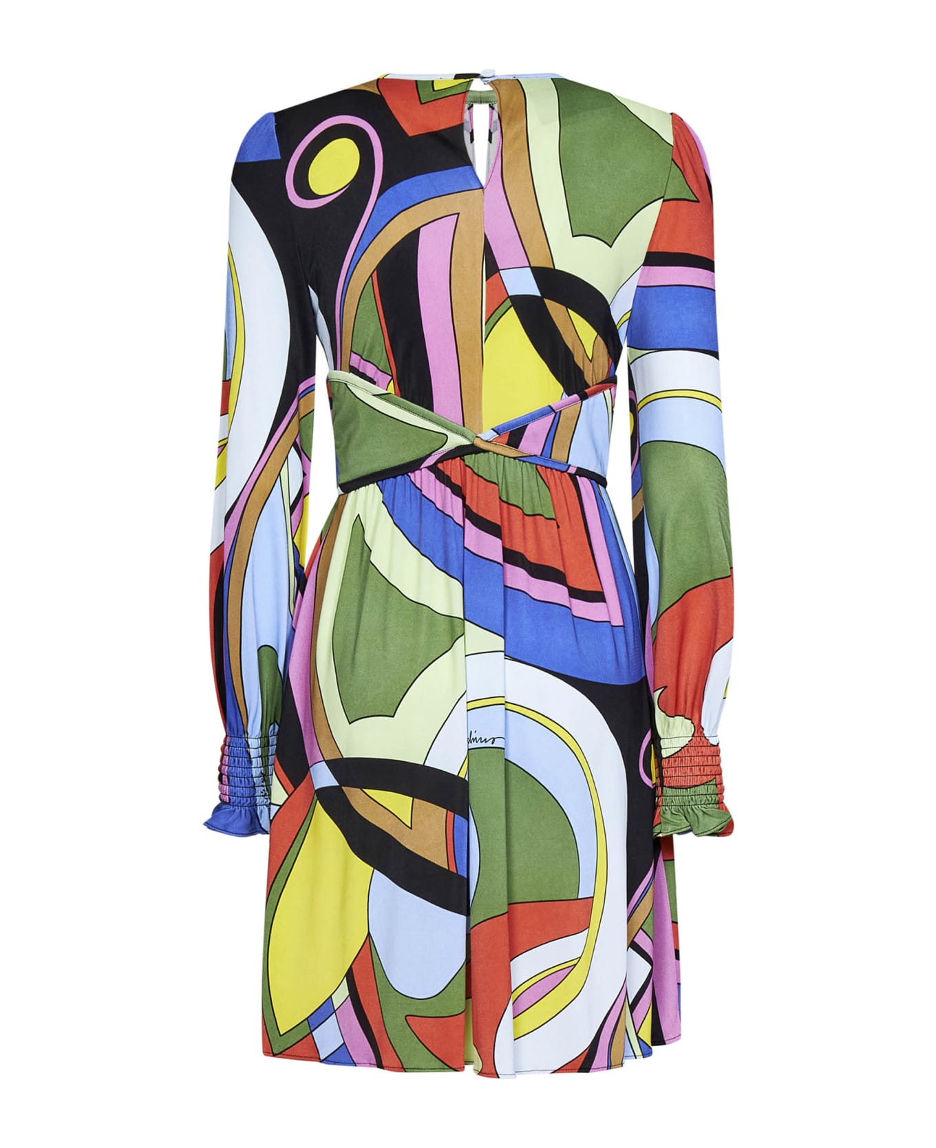 Moschino Multicolor Cotton Casual Dress main image 0
