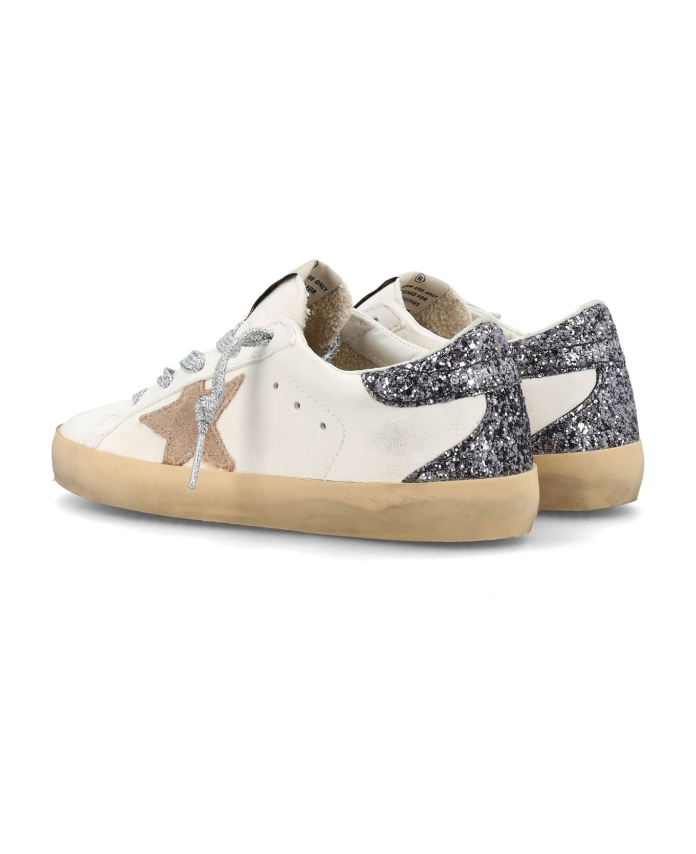 Golden Goose Super-star Sneakers - CREAM/BEIGE/DARK GREY シューズ