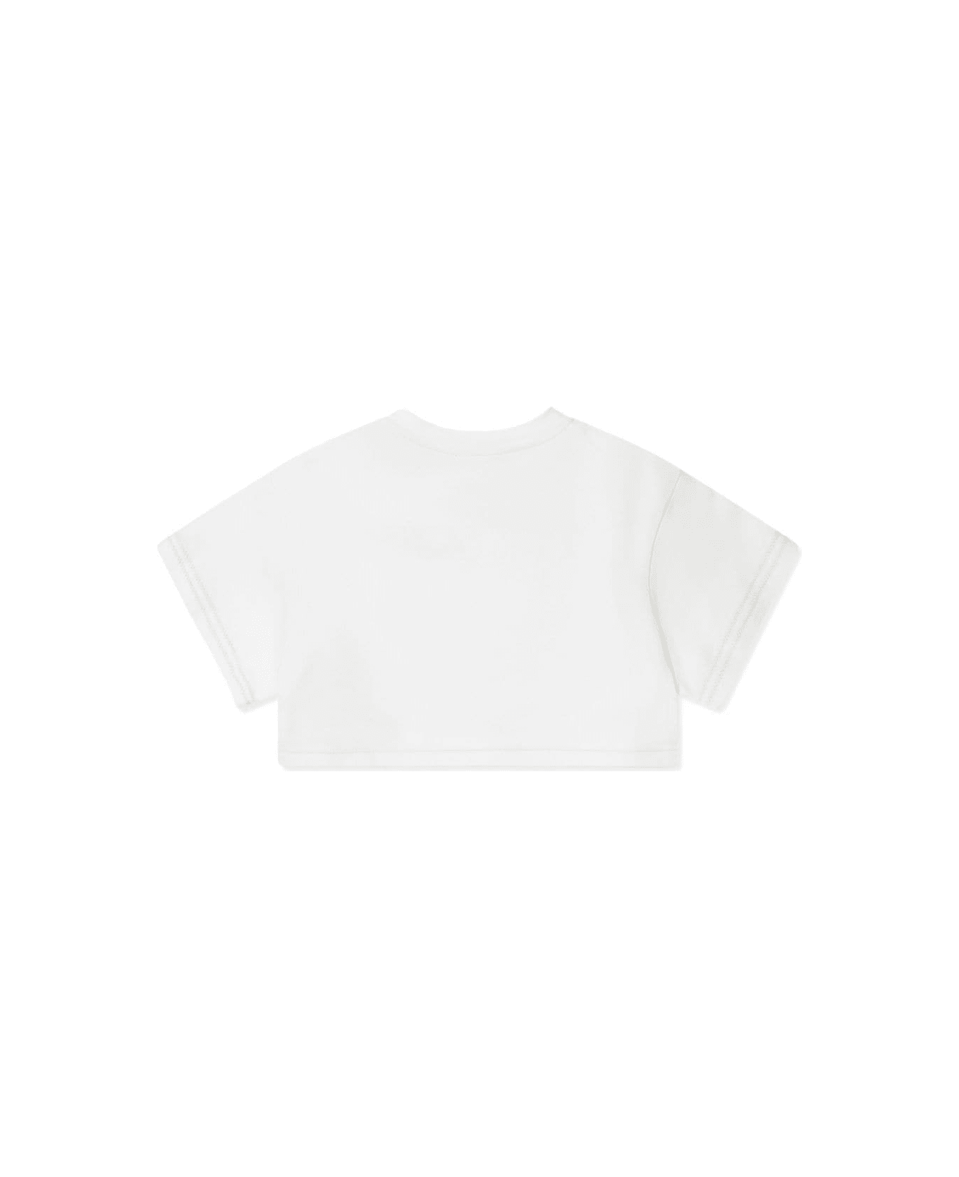 Missoni Kids T-shirt Con Logo - White ニットウェア＆スウェットシャツ