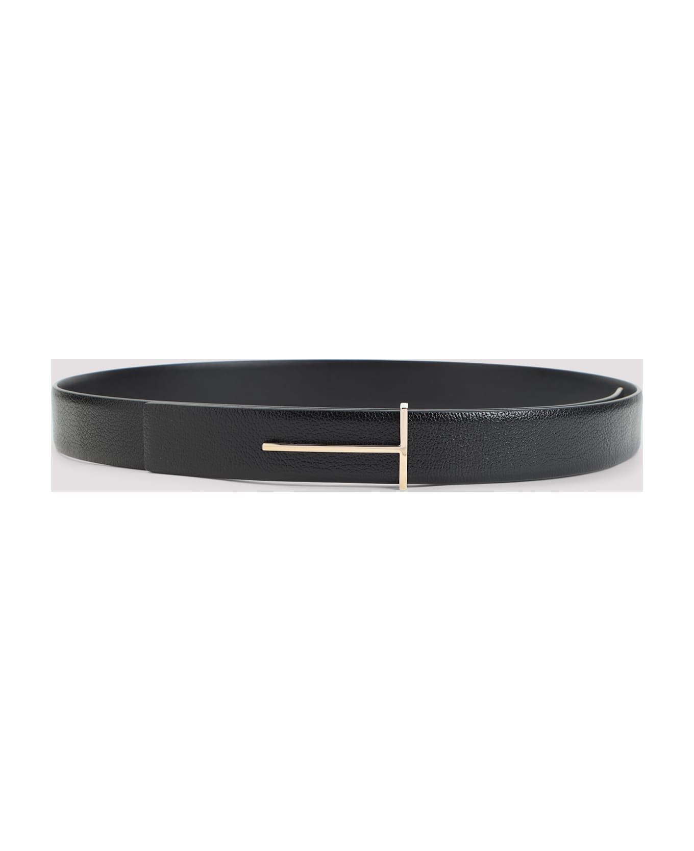 Tom Ford Goat Leather Belt - Naa Black