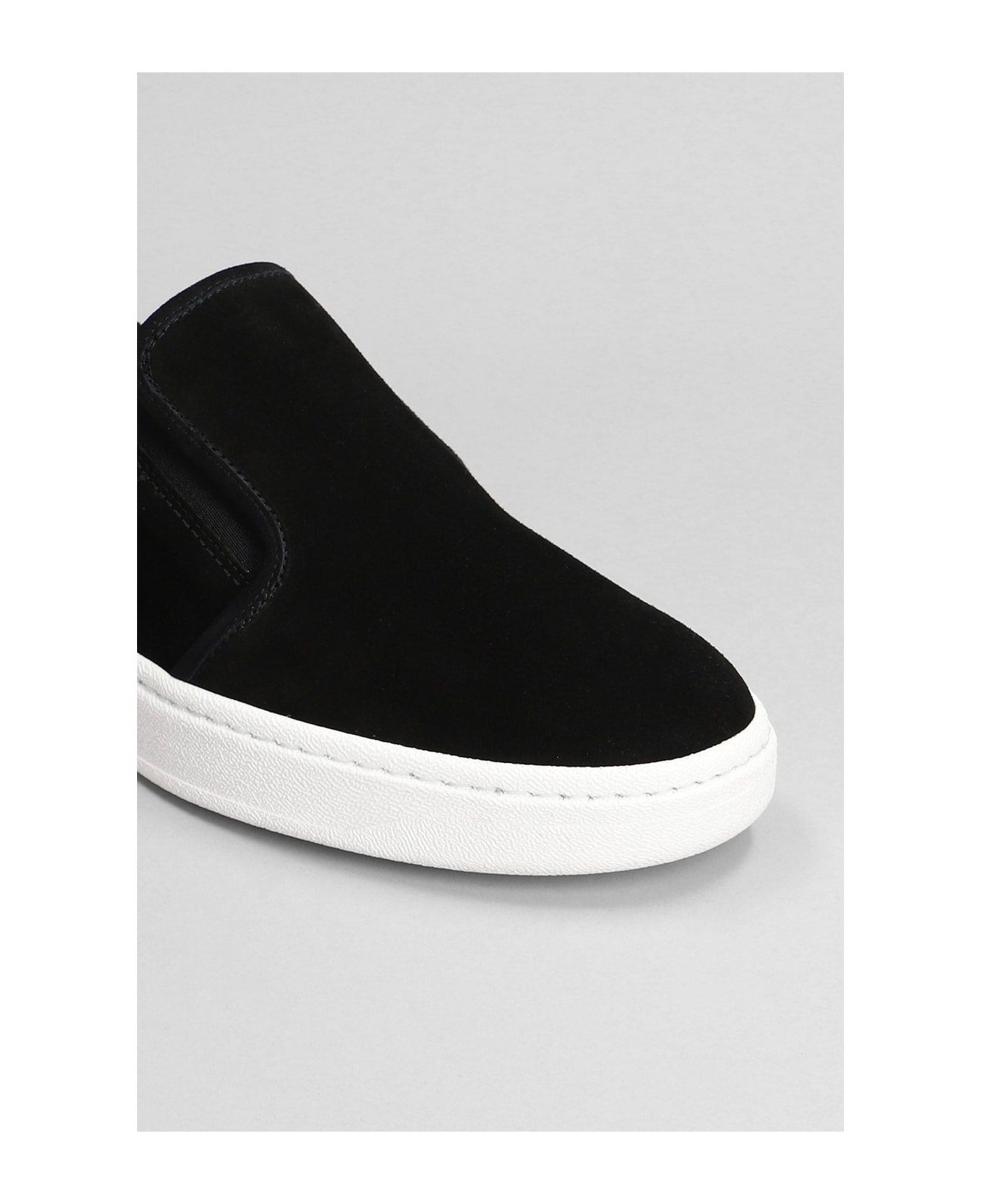 Giuseppe Zanotti Sneakers In Black Suede - black