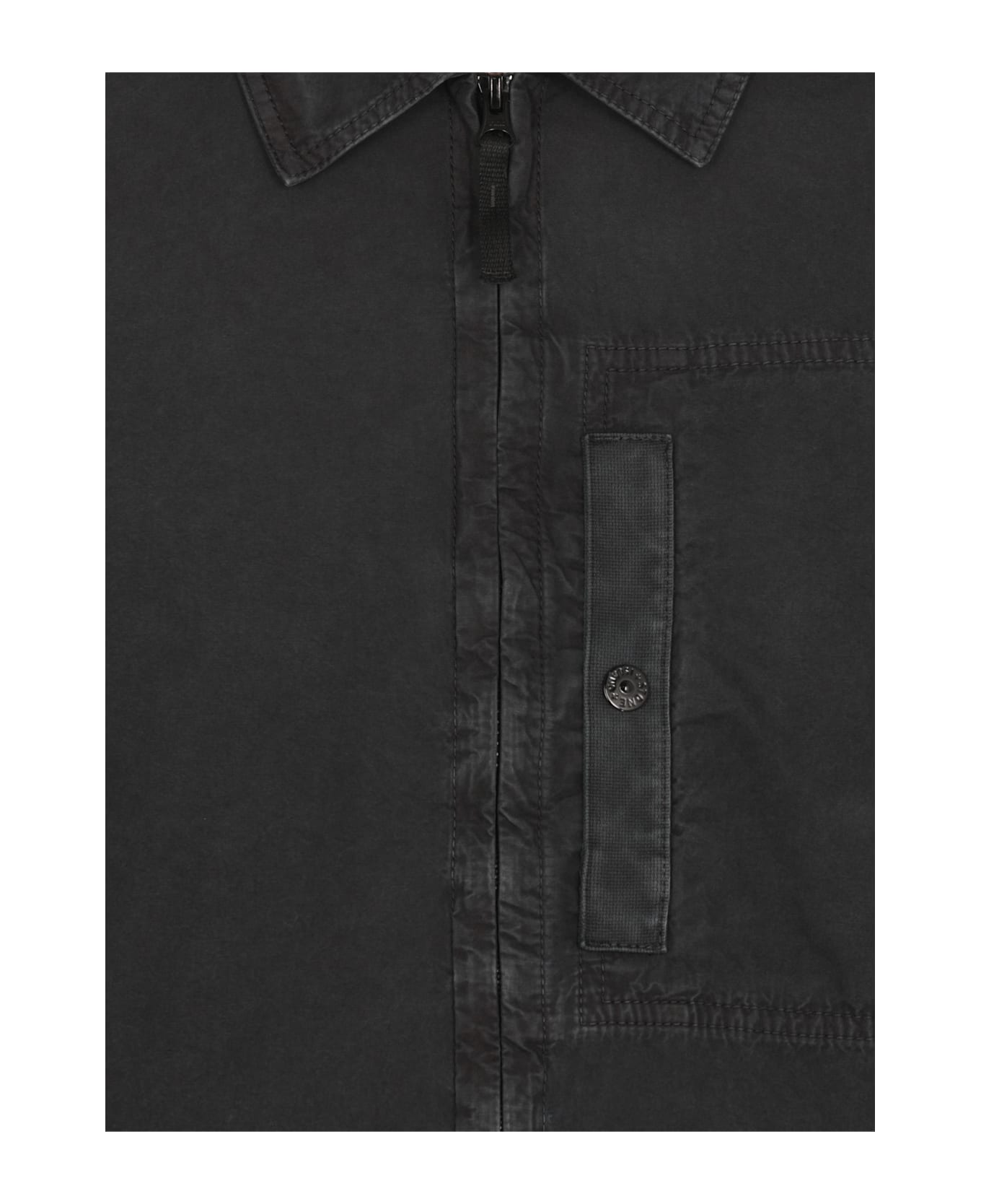 Stone Island Cotton Shirt - Blu