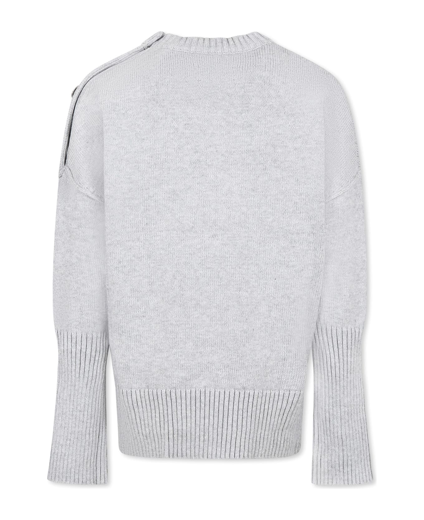 Zadig 
Voltaire Grey Sweater For Girl With Writing - Grey