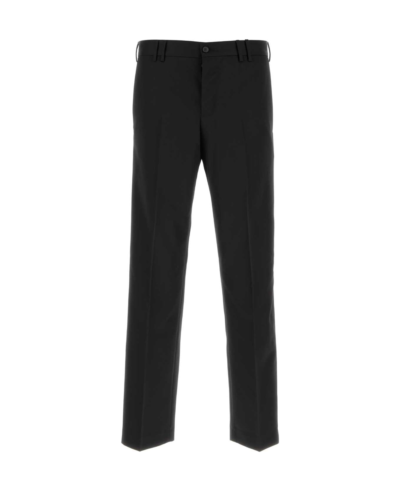 PT Torino Black Cotton Michael Pant - 0990