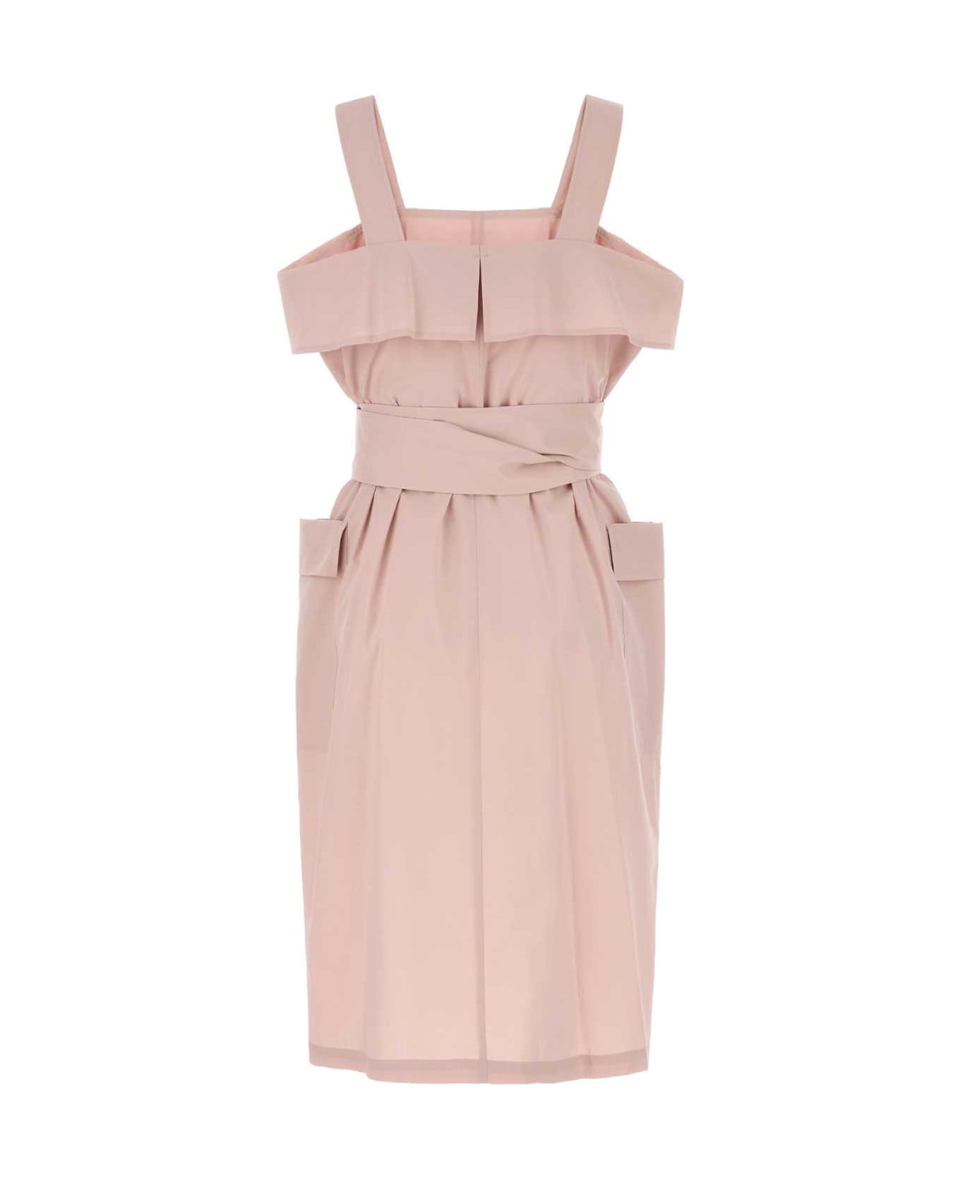 Weekend Max Mara Pink Cotton Arte1234 Dress - ROSA