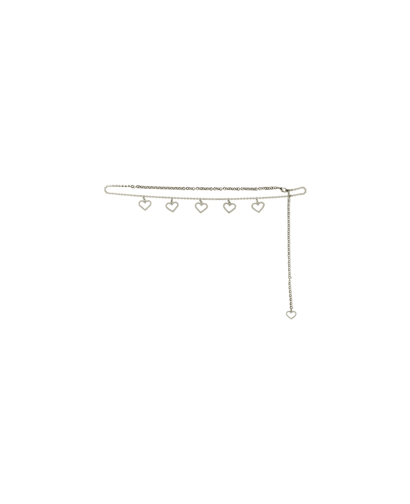 Alessandra Rich Embellished Metal Belt - 1