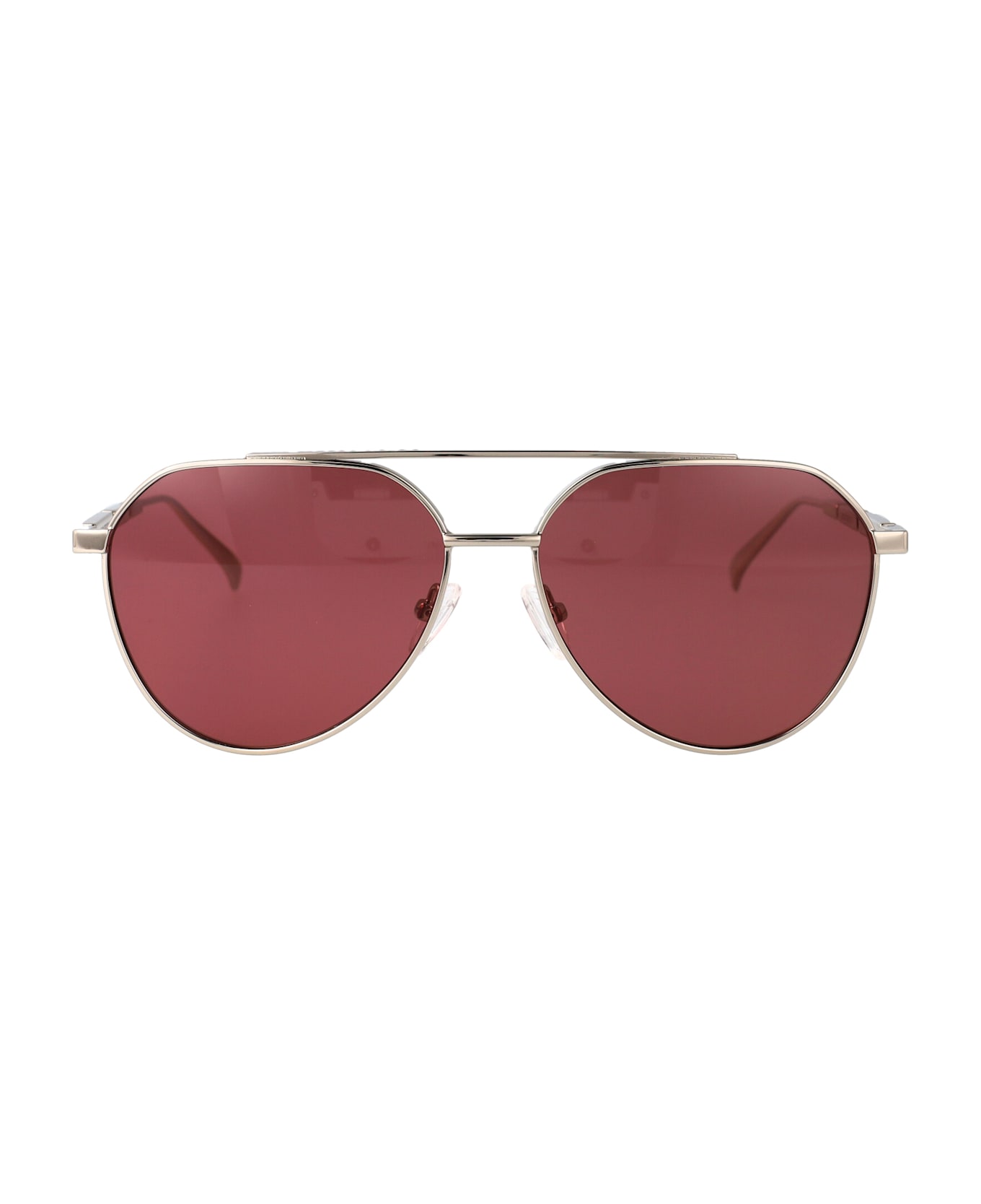 Alexander McQueen Eyewear Am0478s Sunglasses - SILVER-SILVER-RED