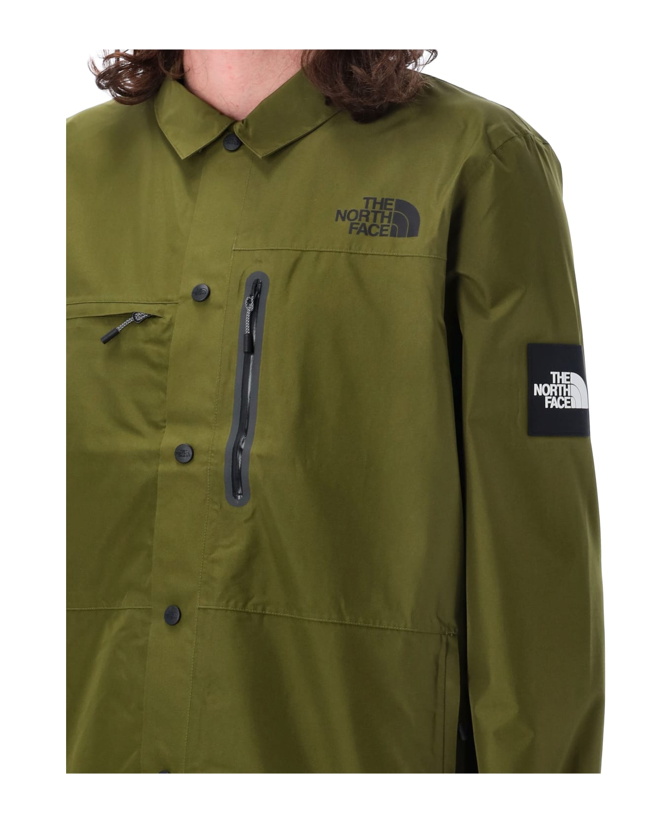 The North Face Amos Tech Overshirt - OLIVE ブレザー