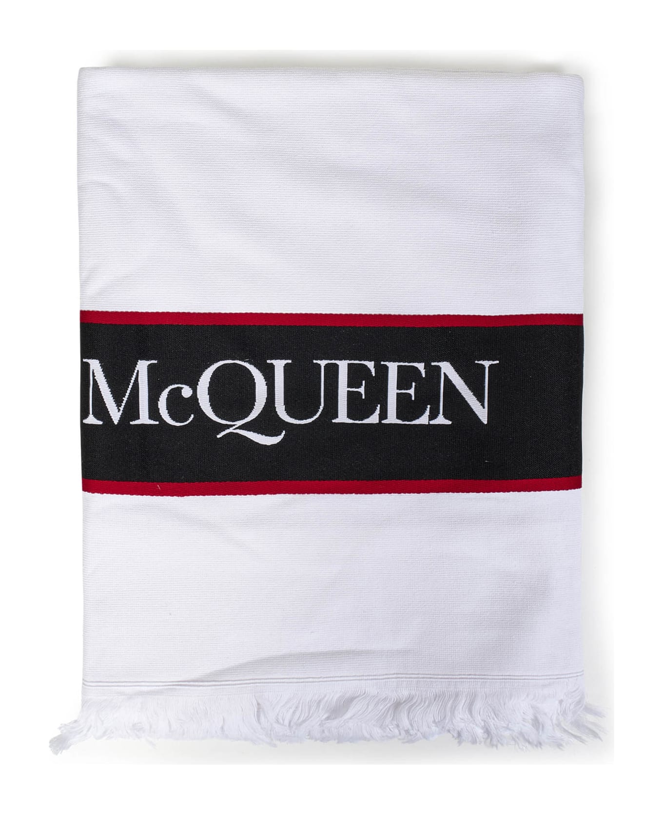 Alexander McQueen Towel - White