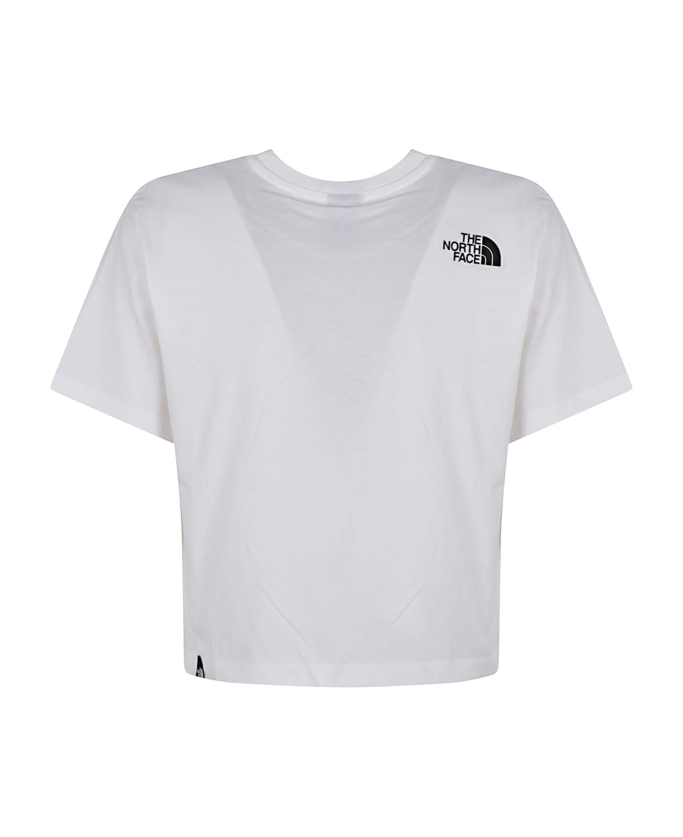 The North Face W Simple Dome Cropped Slim Tee - White