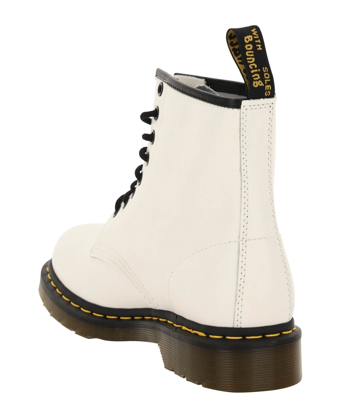 Dr. Martens 1460 Smooth Lace-up Combat Boots - White