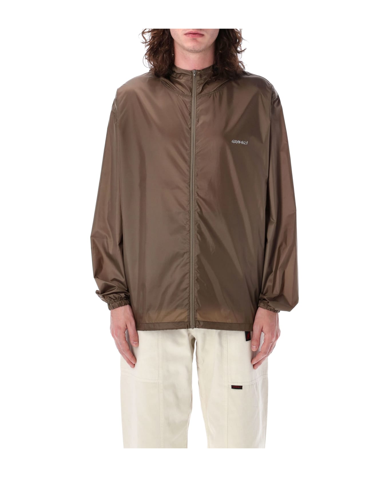 Gramicci Packable Windbreaker Jacket - TAUPE ブレザー