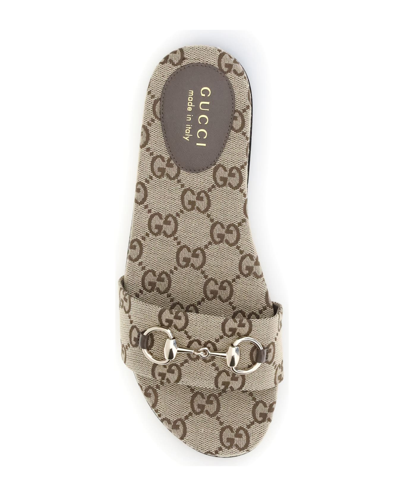 Gucci Gg Canvas Slippers