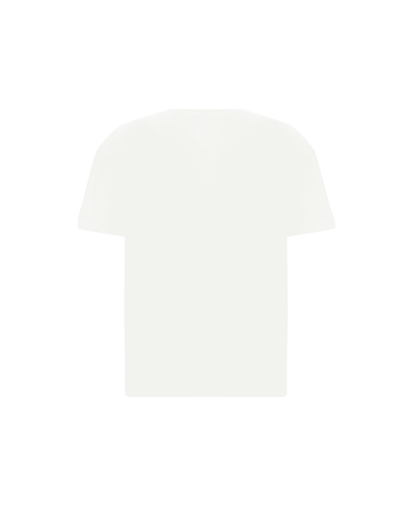 Off-White 70s Type Logo T-shirt - White Blue