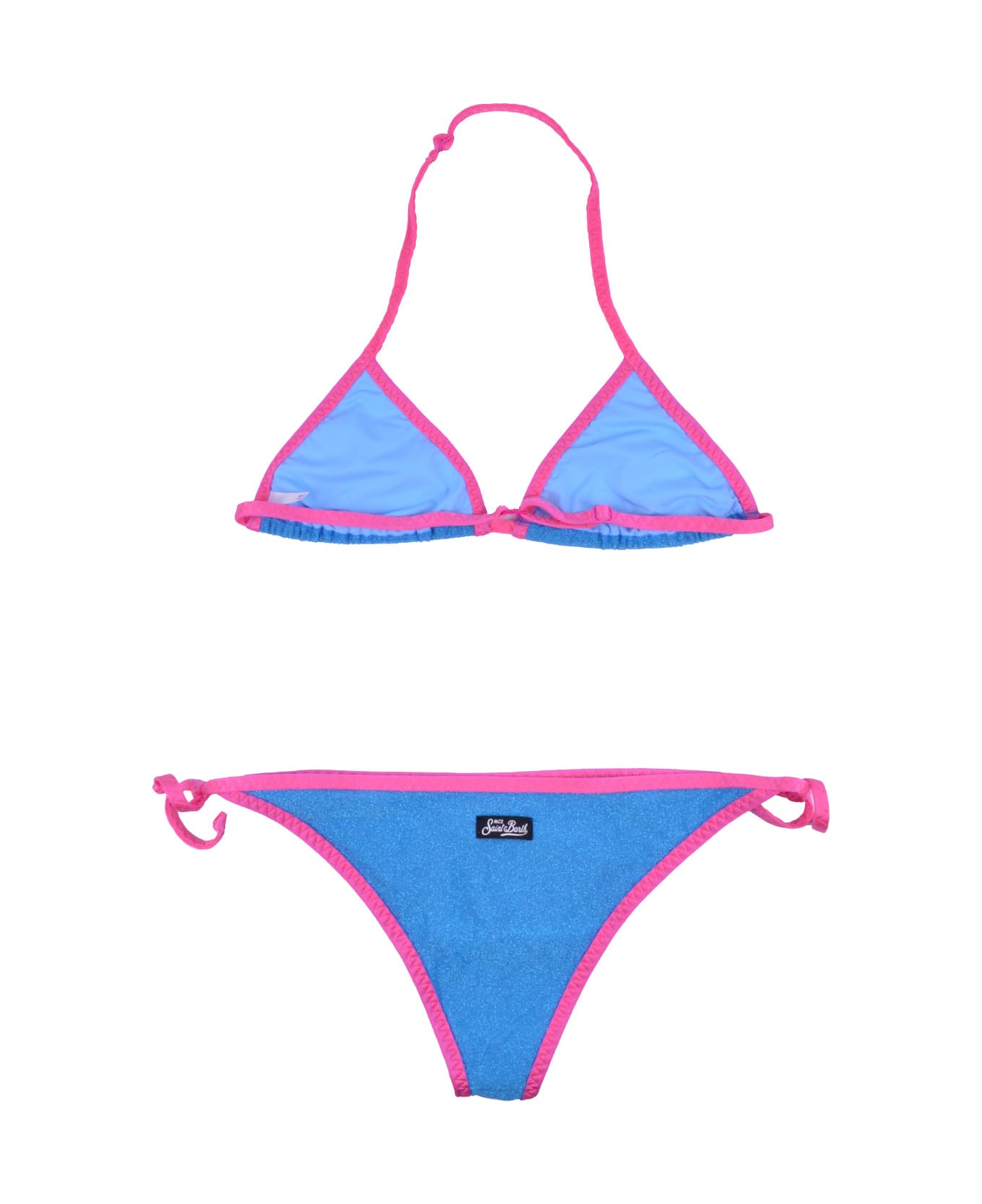 MC2 Saint Barth Nylon Triangle Bikini - Multicolor