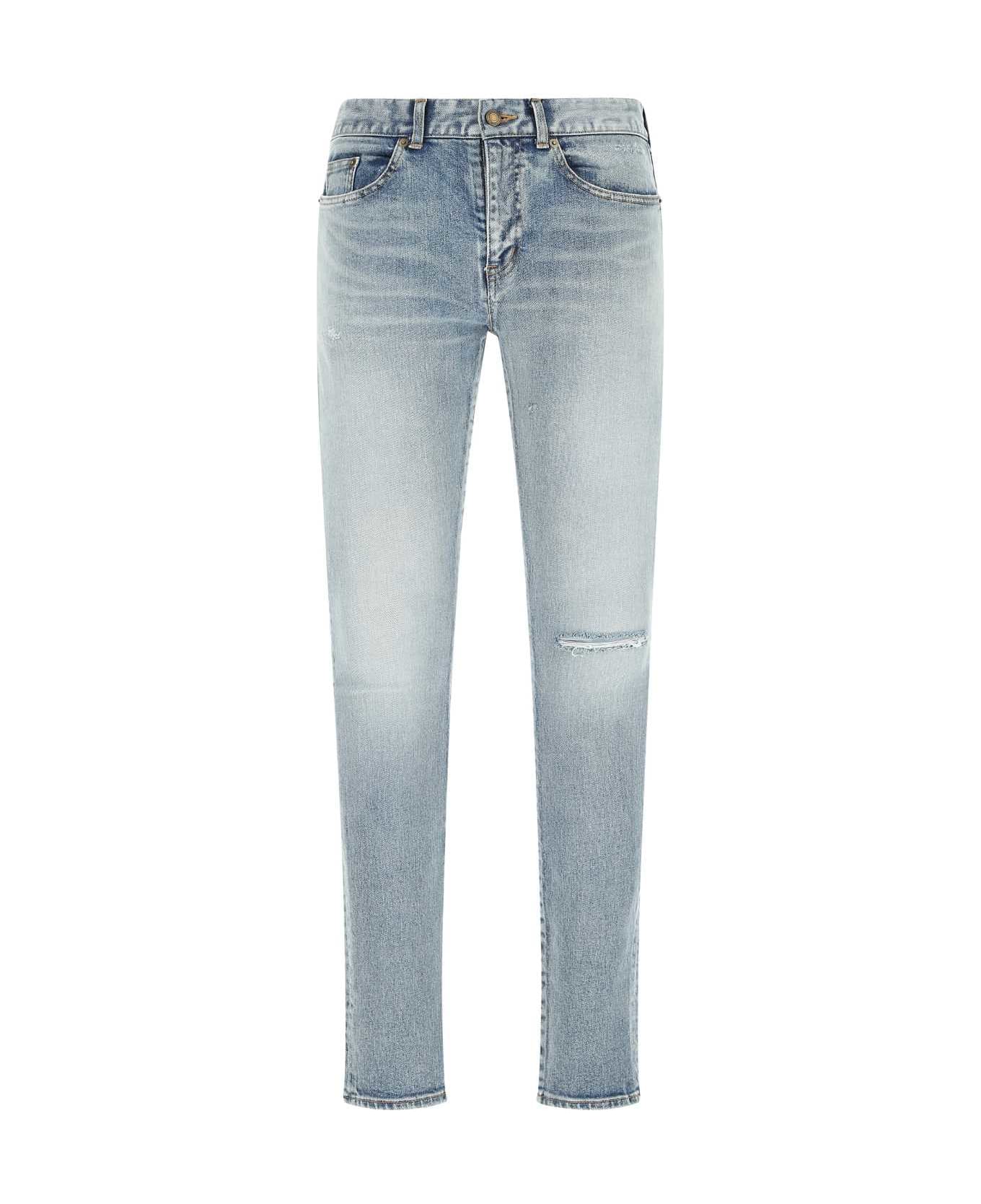 Saint Laurent Stretch Denim Jeans - 4568