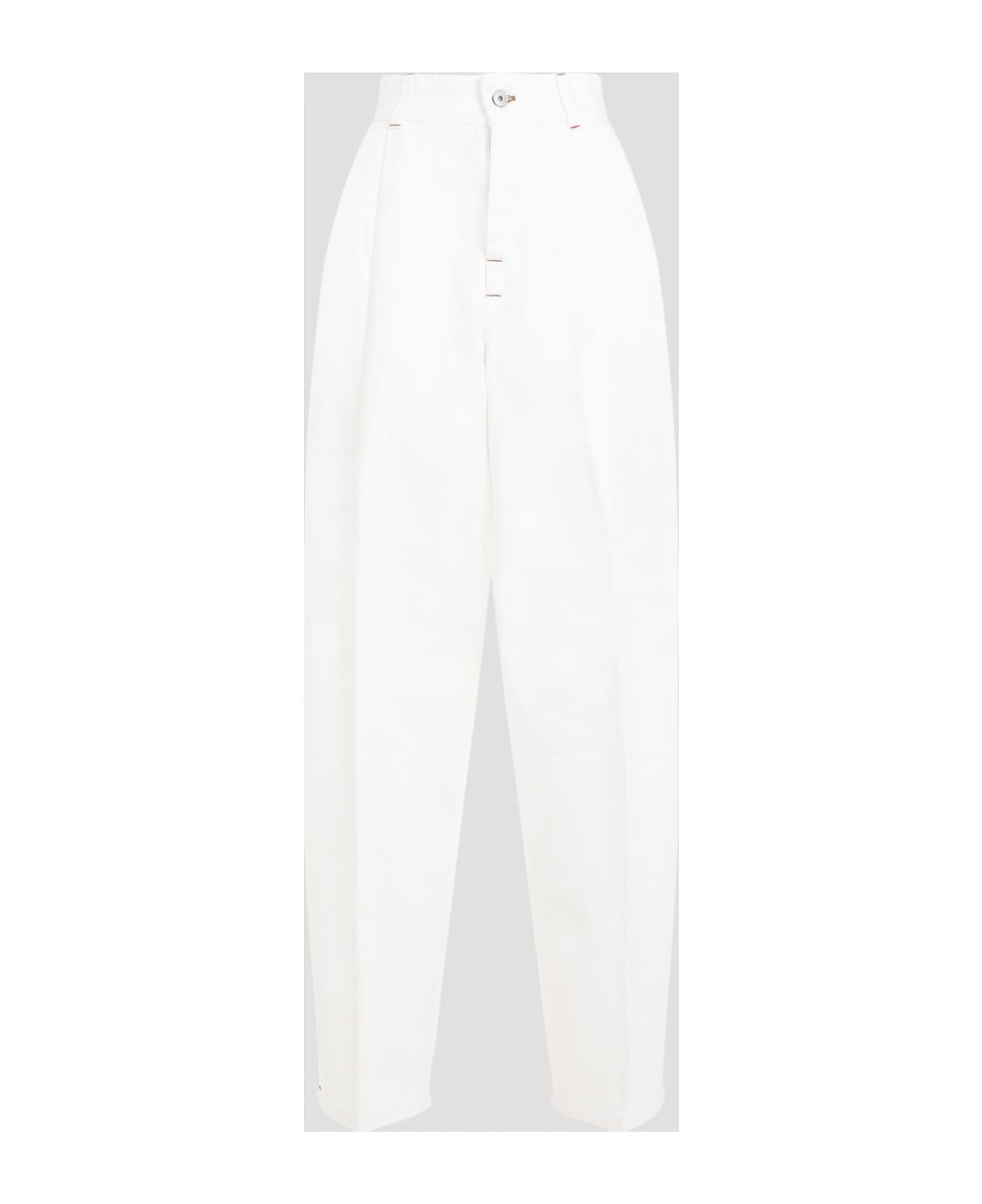 Jacquemus Wide-leg Jeans - Off White