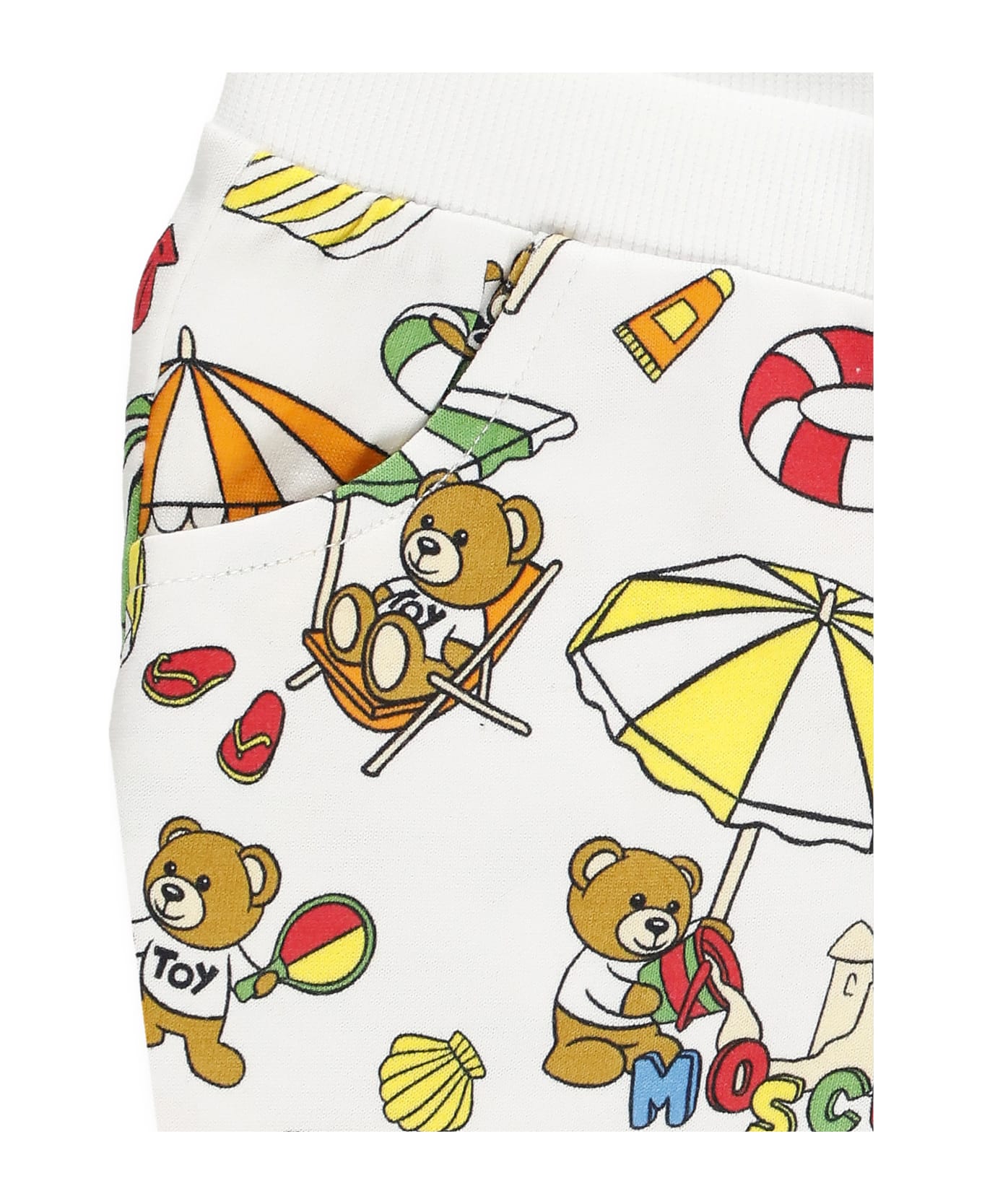 Moschino Beach Teddy Bear Two Piece Set - Yellow