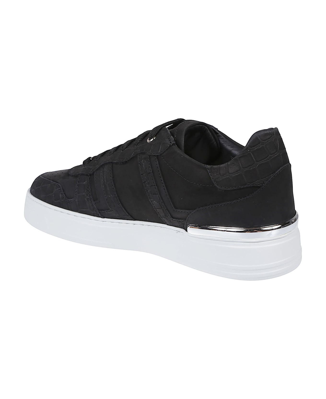 Philipp Plein Cocco Low Top Sneakers - Black