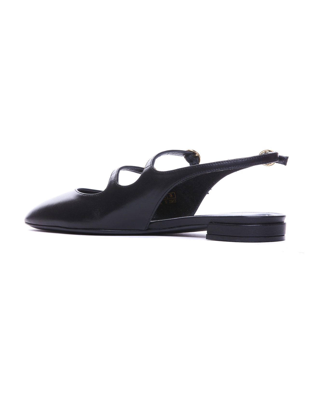 Stuart Weitzman Benni Flats - Black