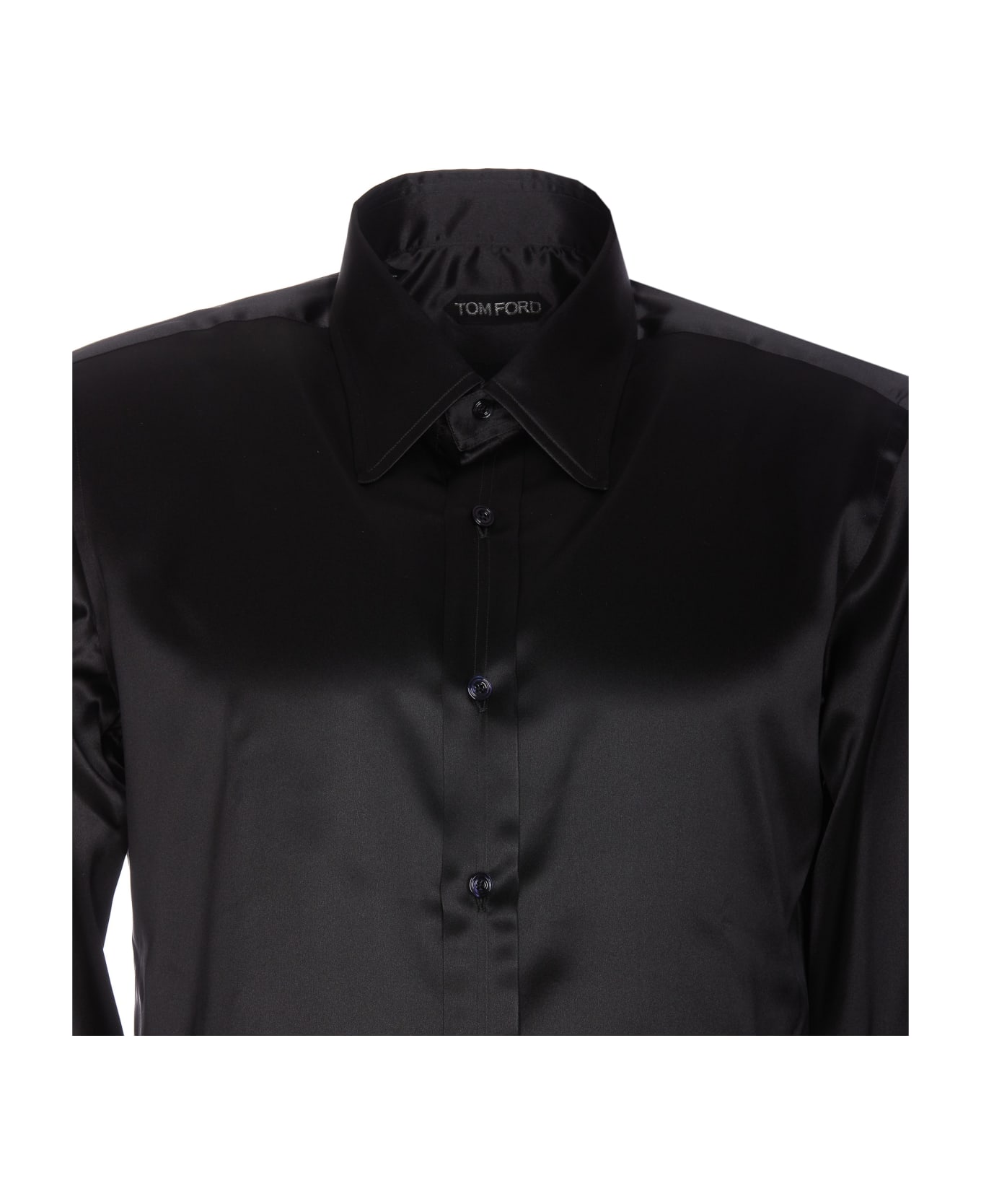 Tom Ford Silk Shirt - Black シャツ