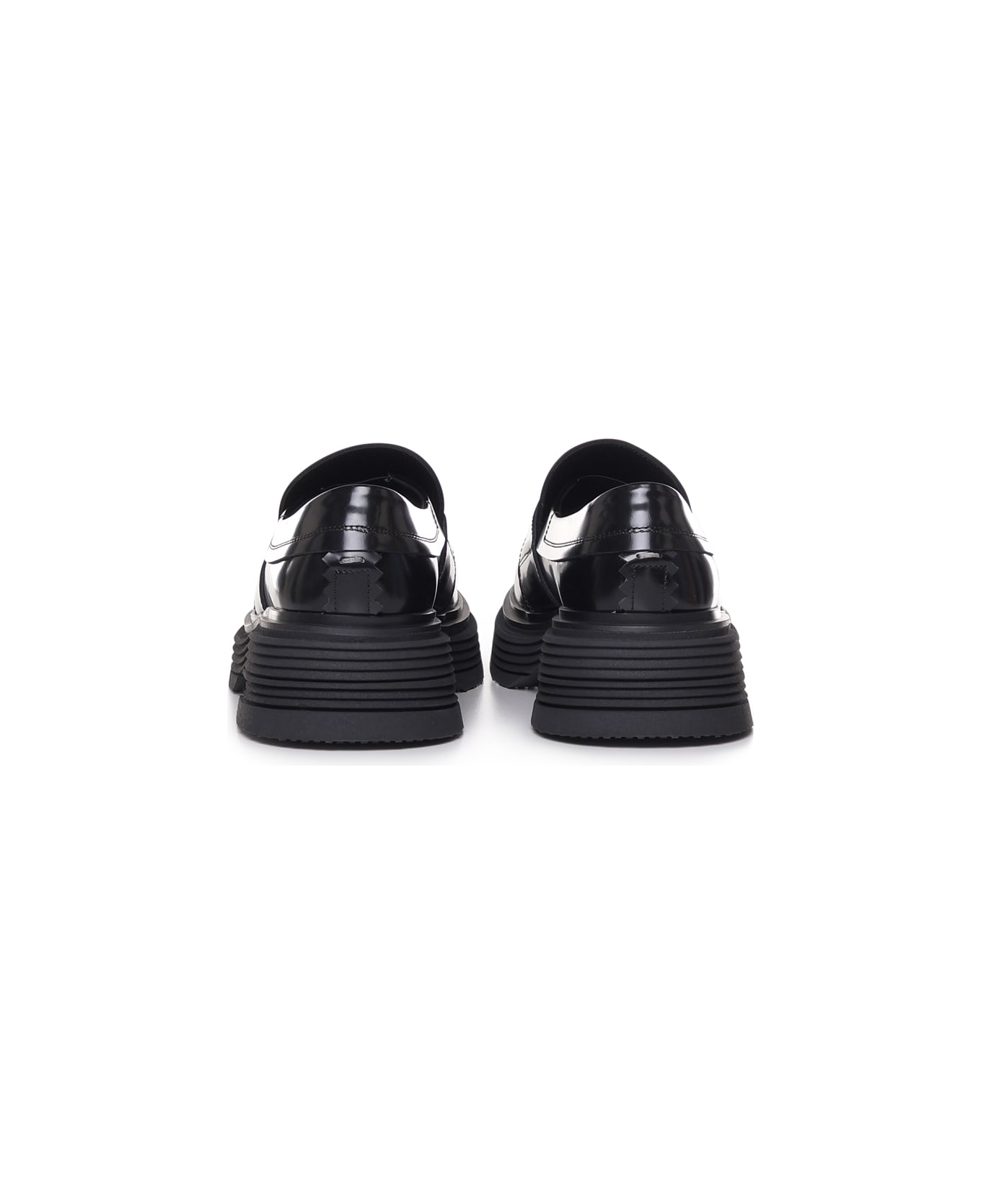 The Antipode College Moccasin - Black