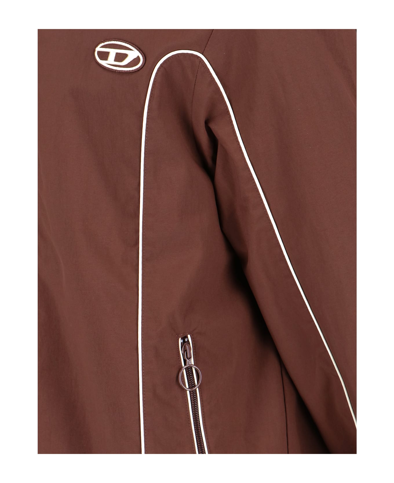Diesel 'j-hives' Jacket - BROWN