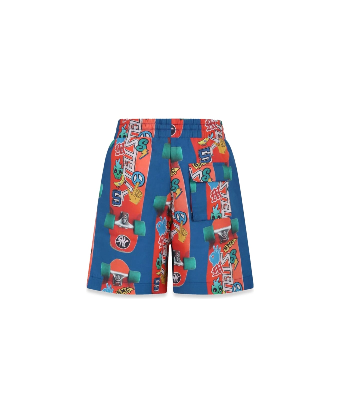 Stella McCartney Fabric Bermuda Shorts - MULTICOLOUR