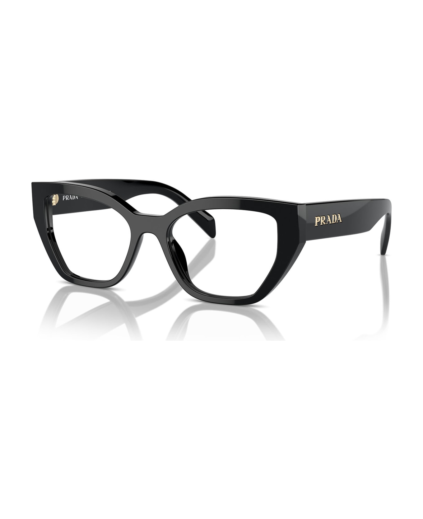 Prada Eyewear Pr A16v Black Glasses - Black アイウェア