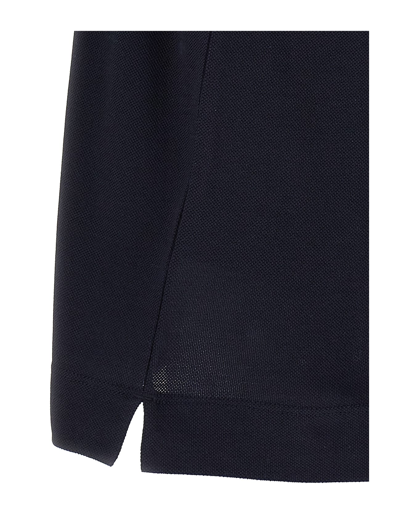 Zegna Piqué Polo Shirt - Blue