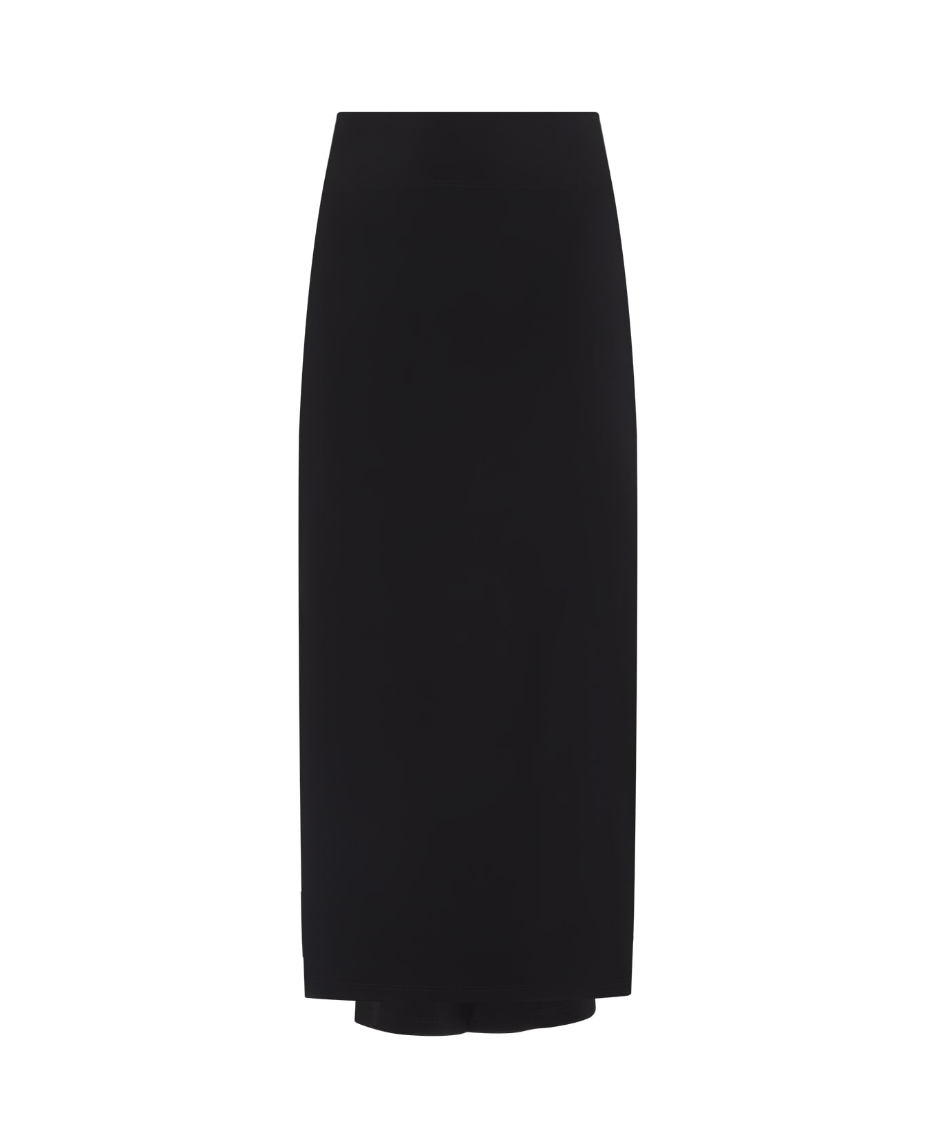 Jacquemus La Jupe Sablier Midi Skirt - Black