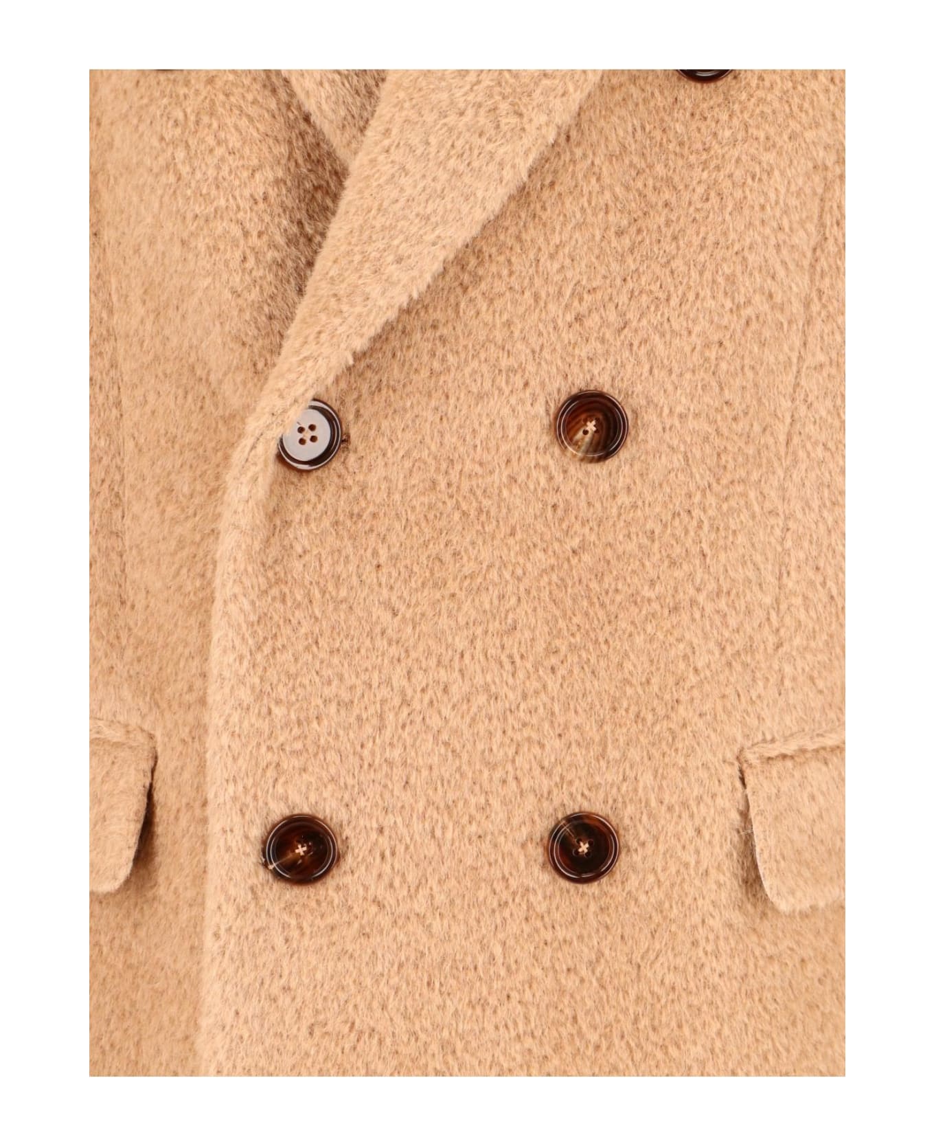 Dolce 
Gabbana Double-breasted Coat - Beige