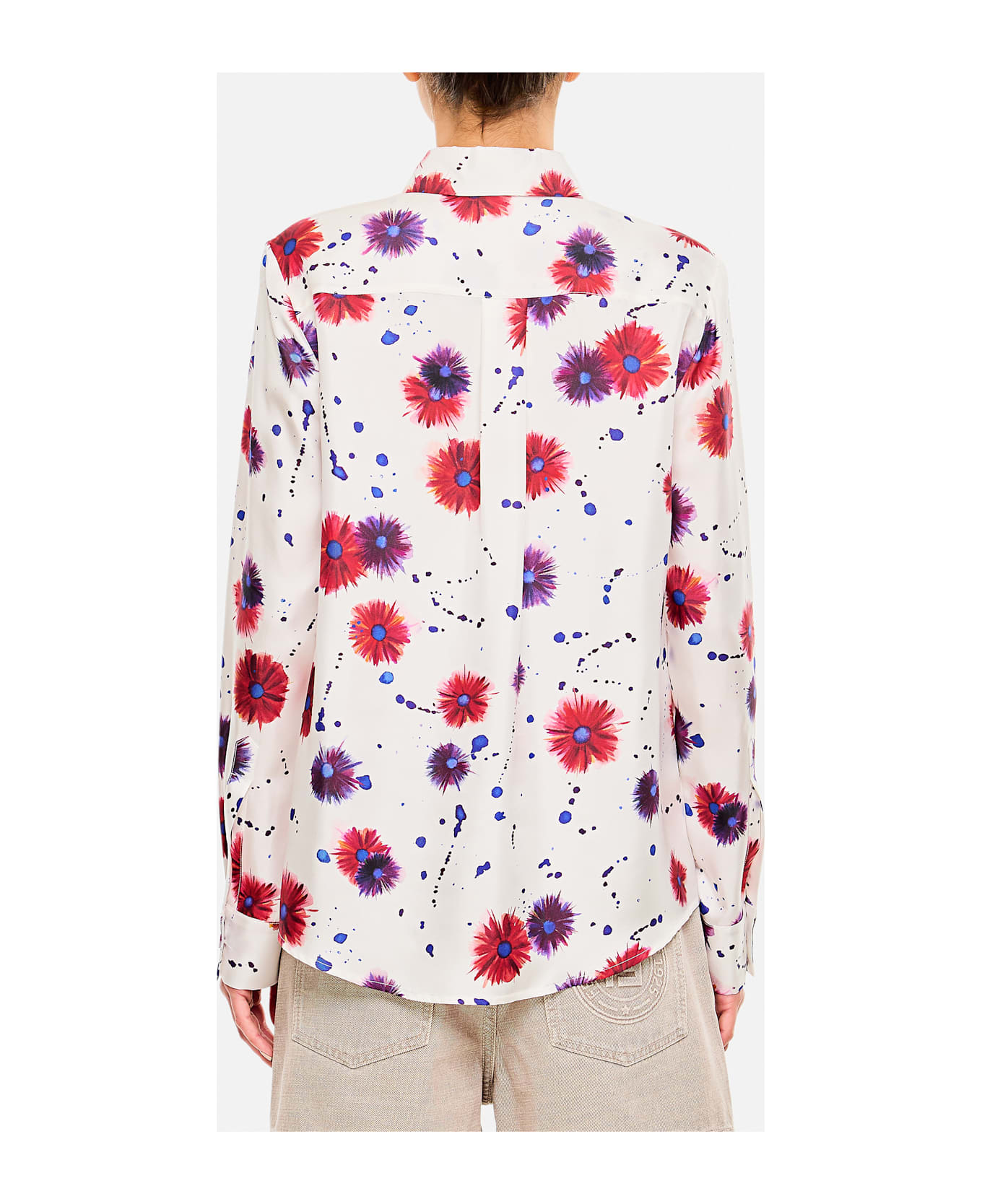 Gabriela Hearst Henri Blouse - White