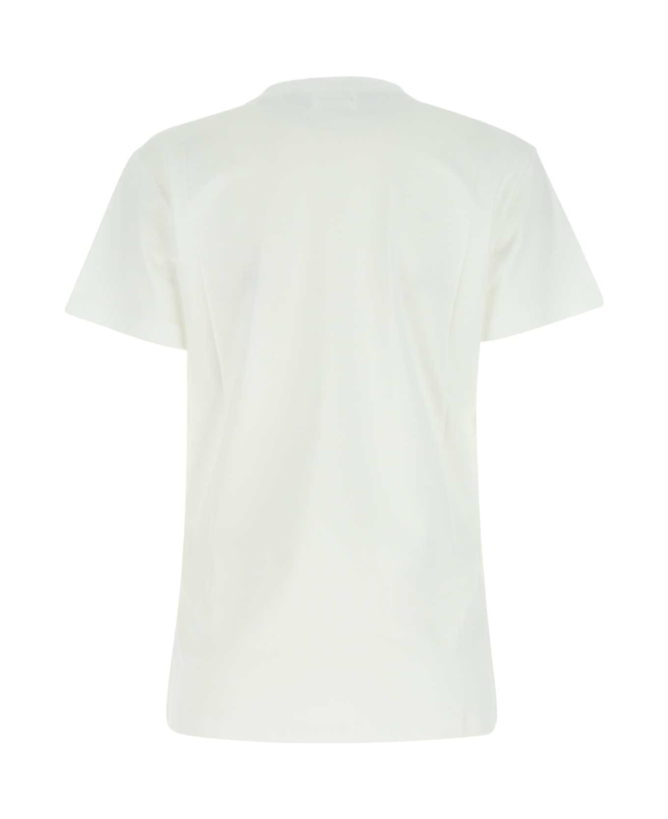 Marant Étoile White Cotton Aby T-shirt - WHITE