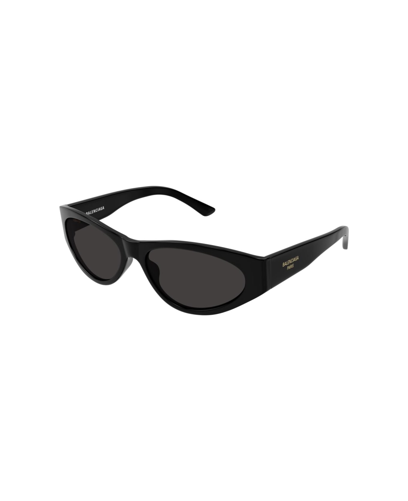 Balenciaga Eyewear Bb0367s-001 Black-black-grey - BLACK-BLACK-GREY