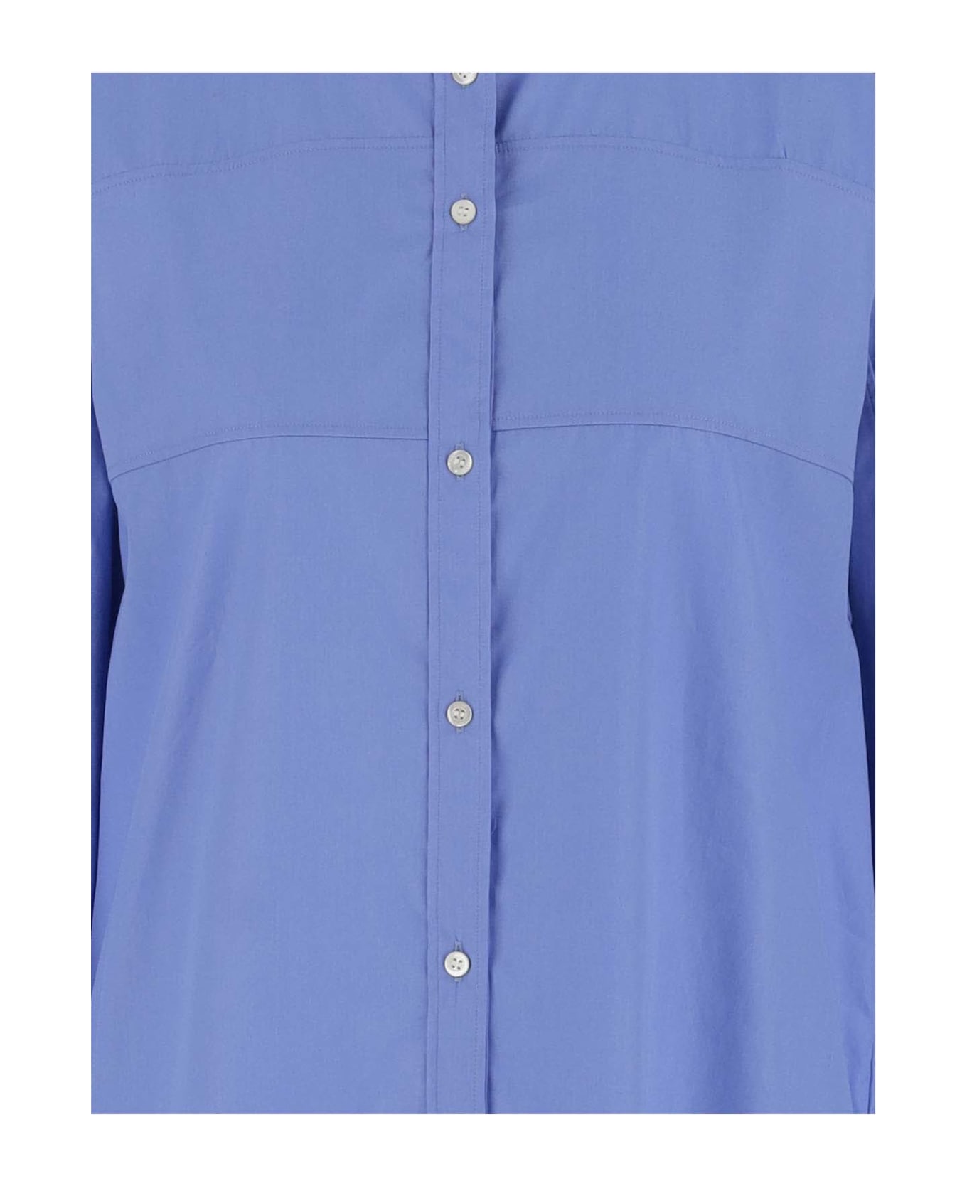 Aspesi Cotton Shirt - Clear Blue