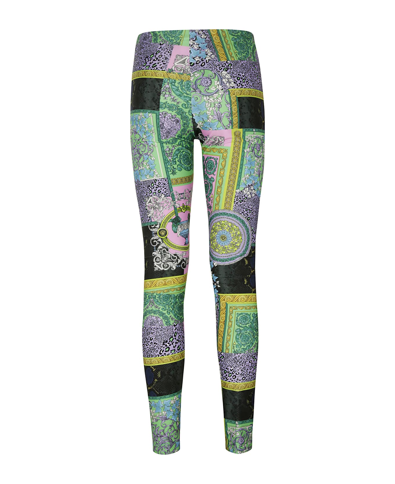 Versace All-over Printed Leggings - Multicolor