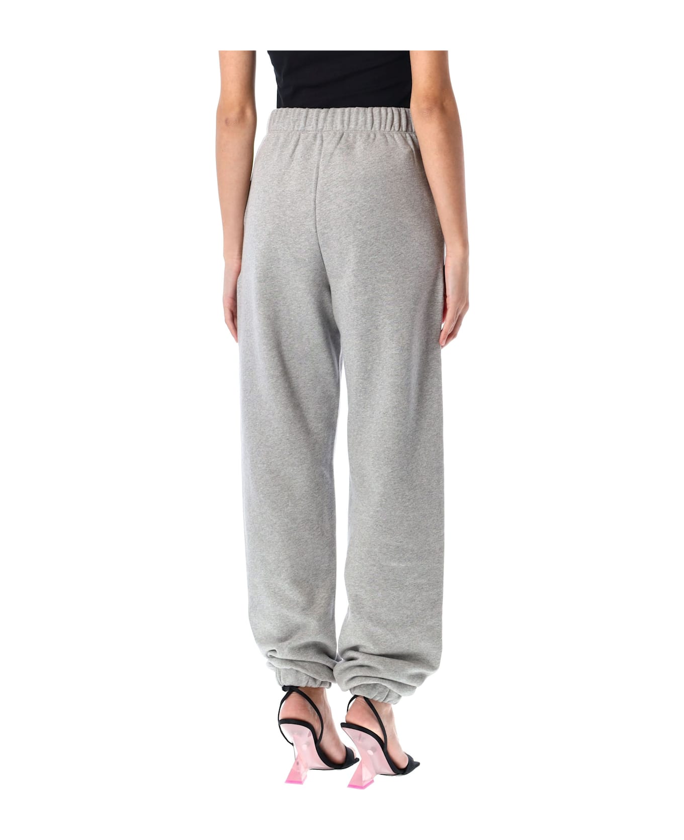 The Attico Long Sweatpants - GREY MELANGE