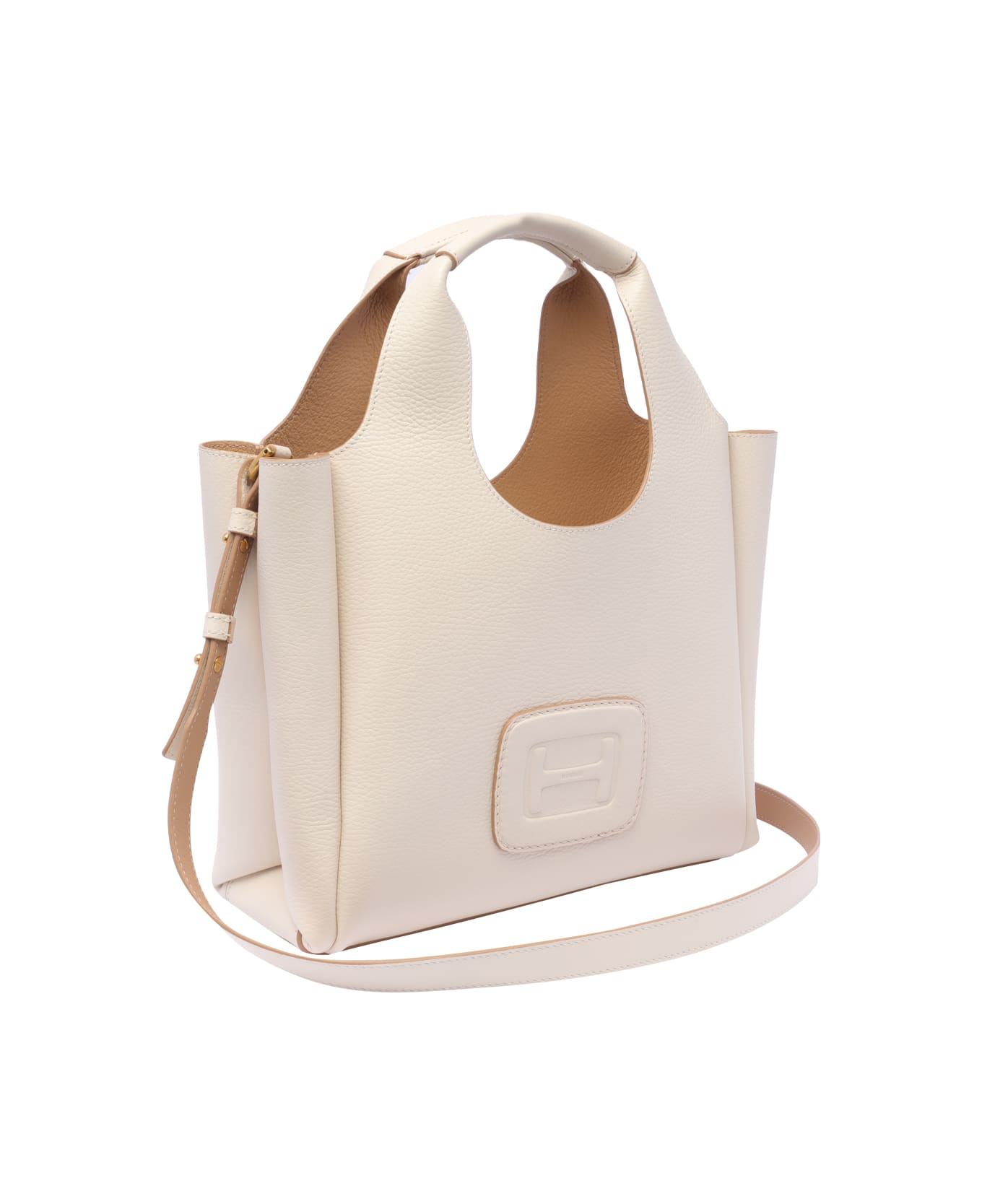 Hogan Small H-bag Shopping Bag - Avorio