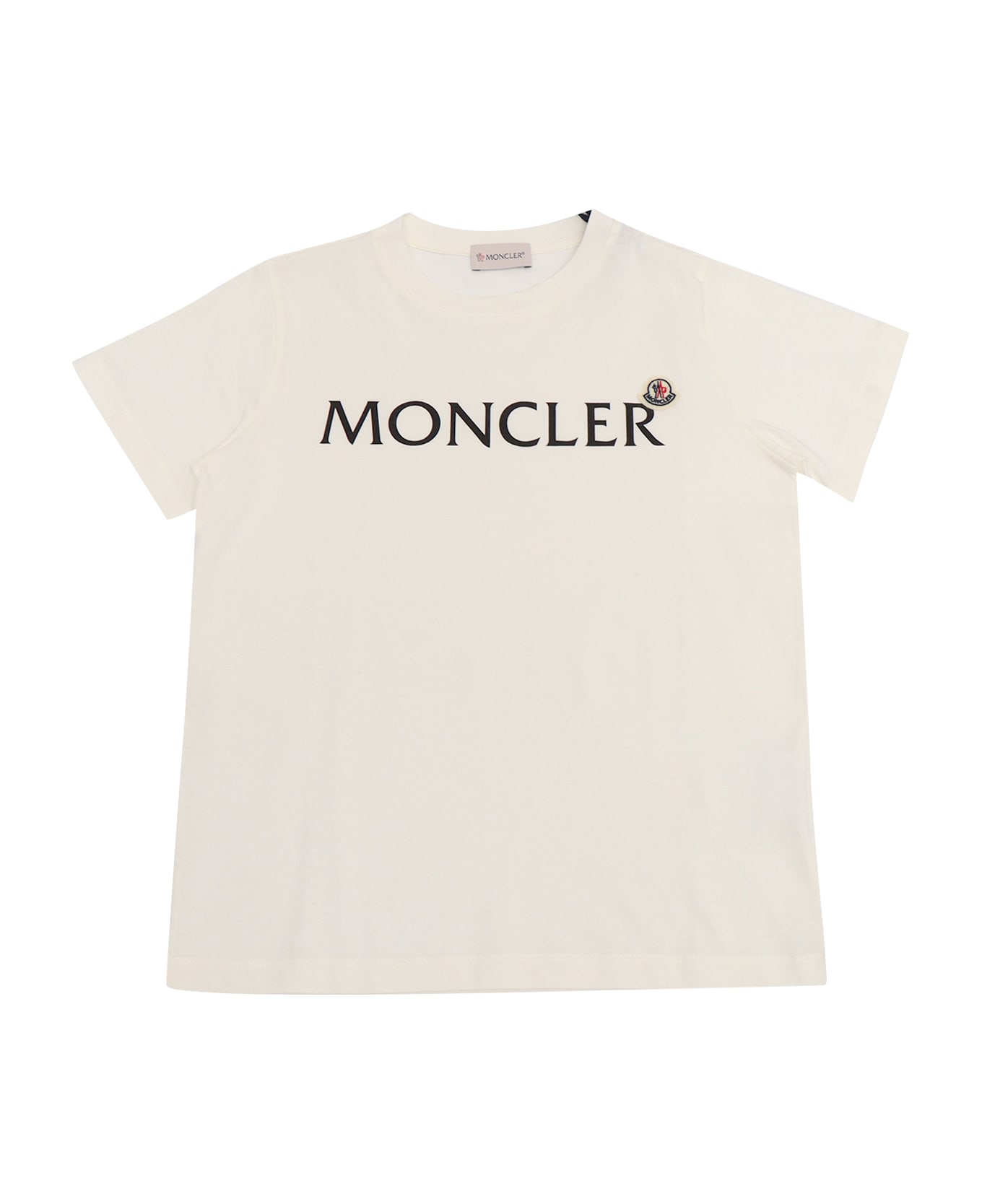 Moncler Ss T-shirt - WHITE