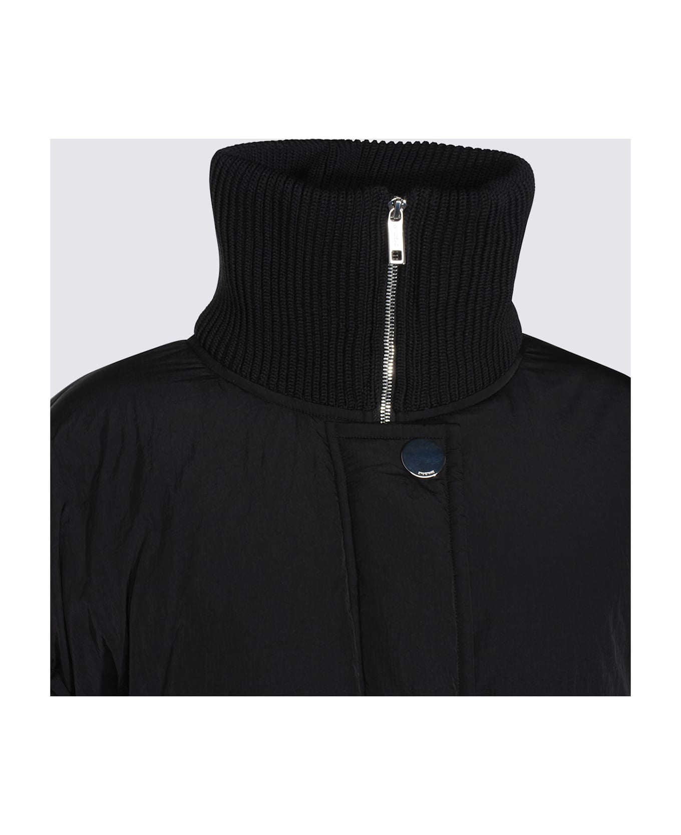 SportMax Black Casarsa Down Jacket - Black