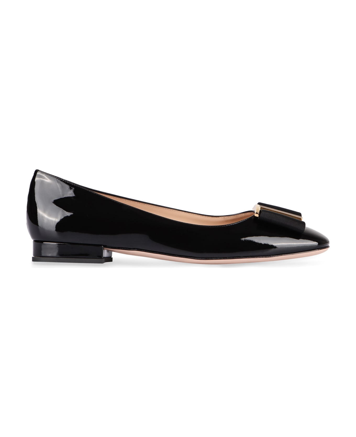 Tom Ford Leather Ballet Flats - black