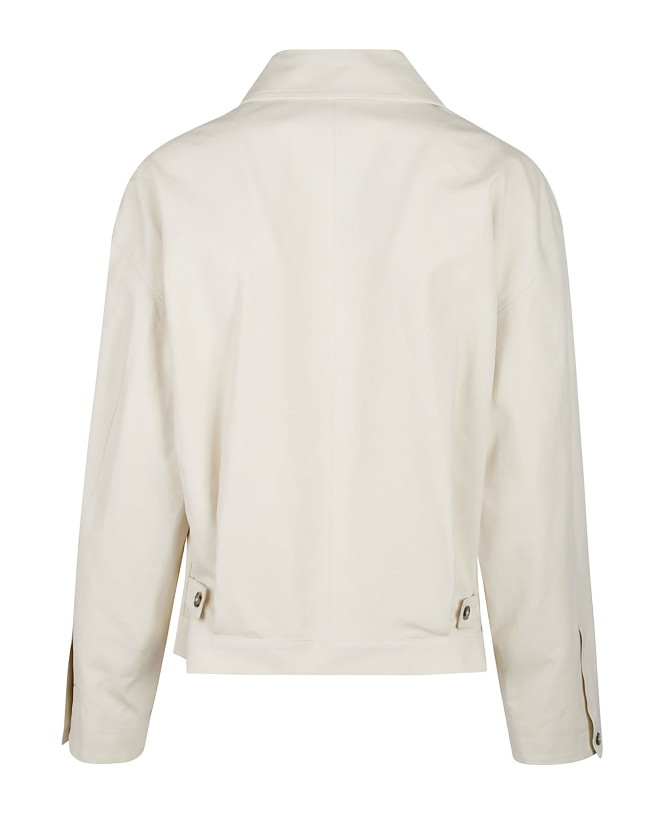 Loulou Studio Coen Short Spring Jacket - Beige