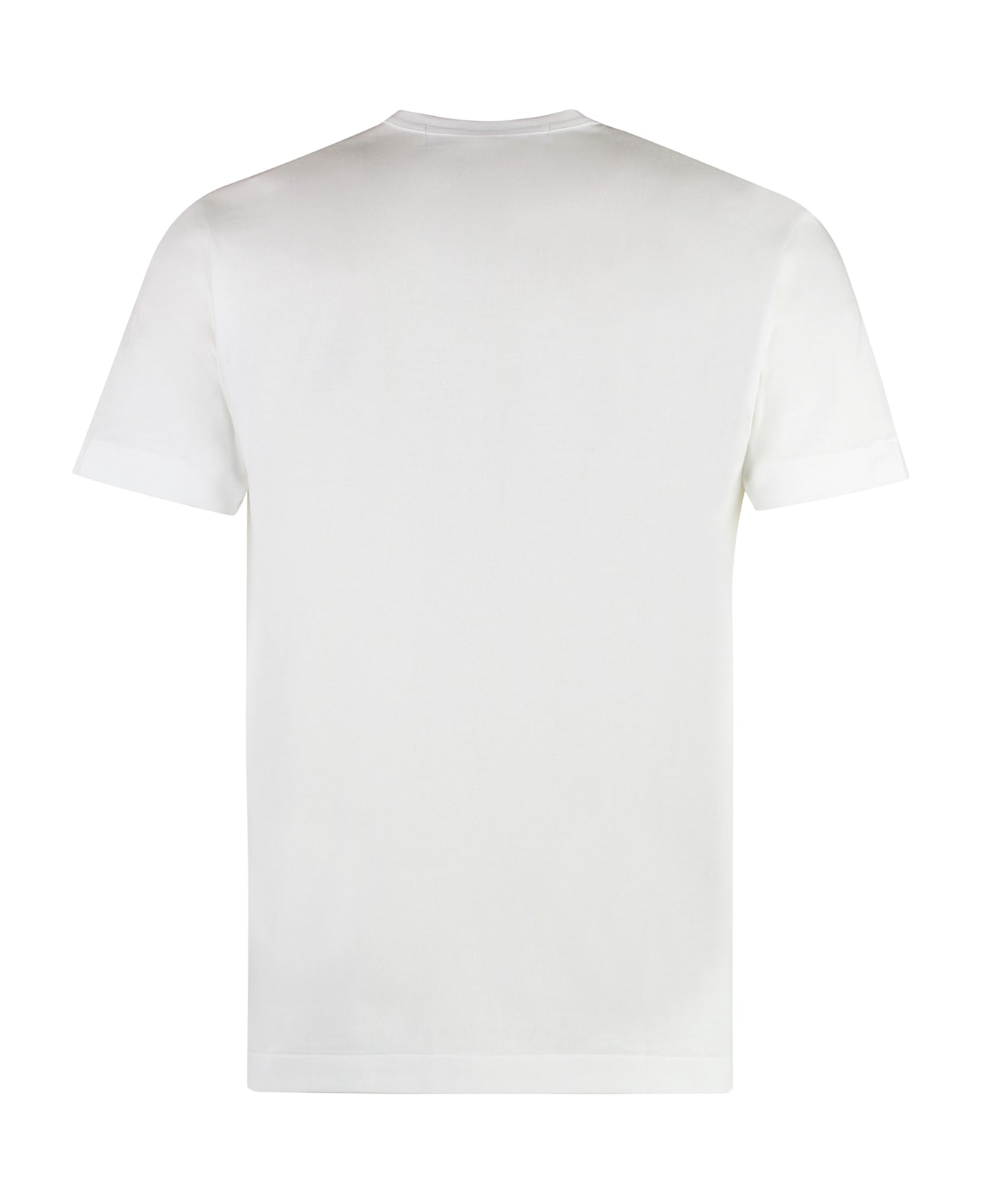 Comme des Garçons Play Cotton Crew-neck T-shirt - White