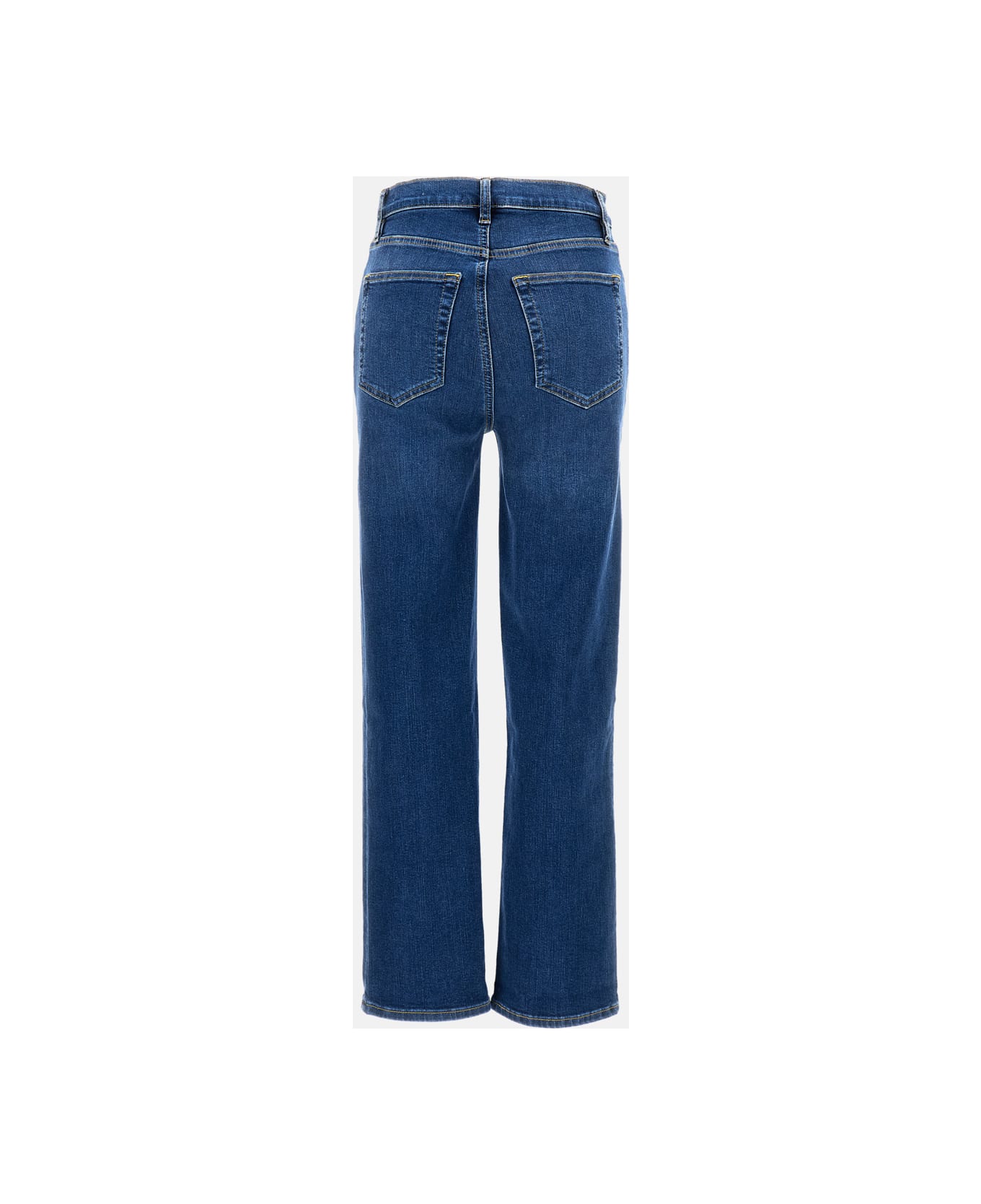 Frame Le Sleek Straight Jeans - Blue