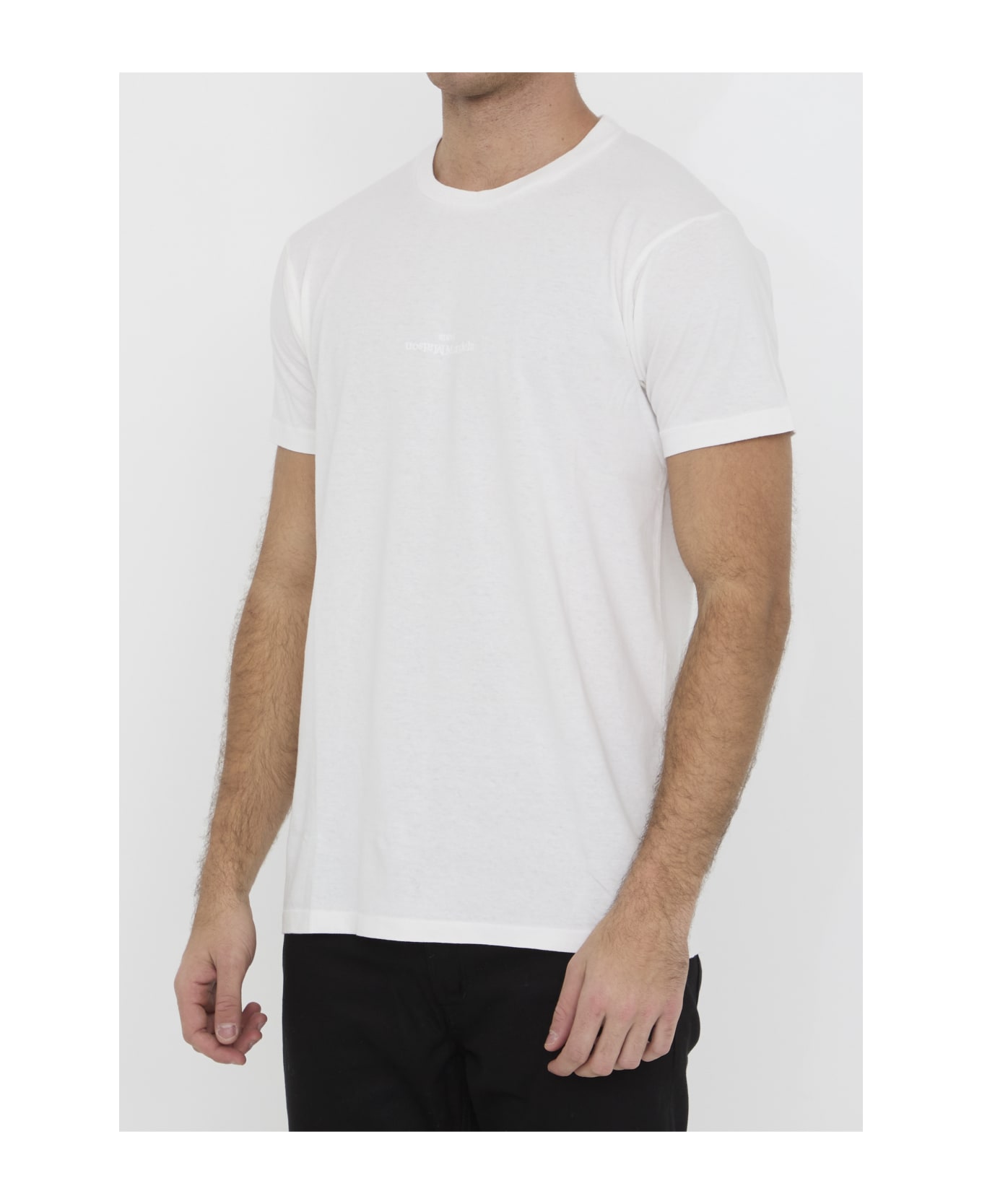 Maison Margiela Reverse Crewneck T-shirt - WHITE