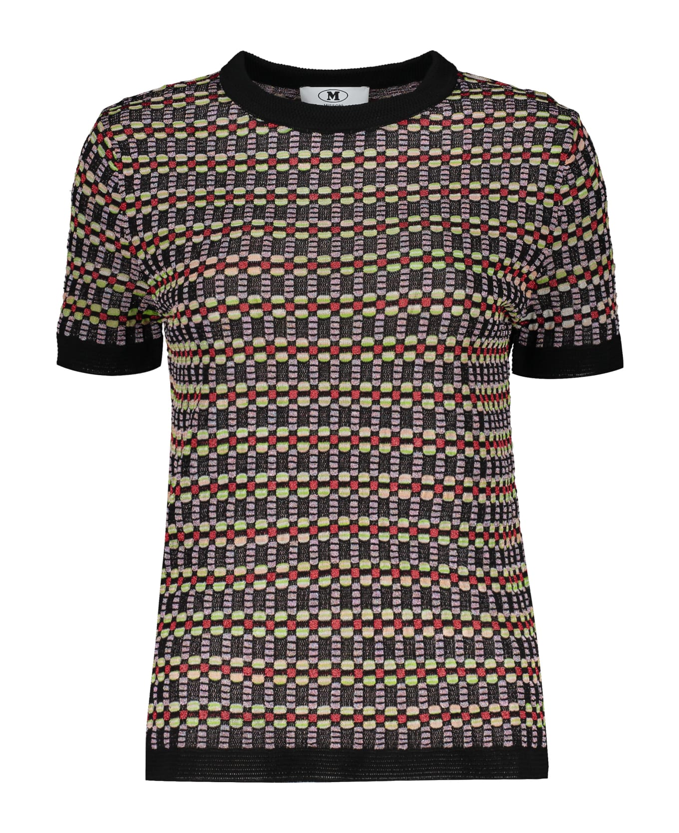 M Missoni Knitted Viscosa-blend Top - Multicolor